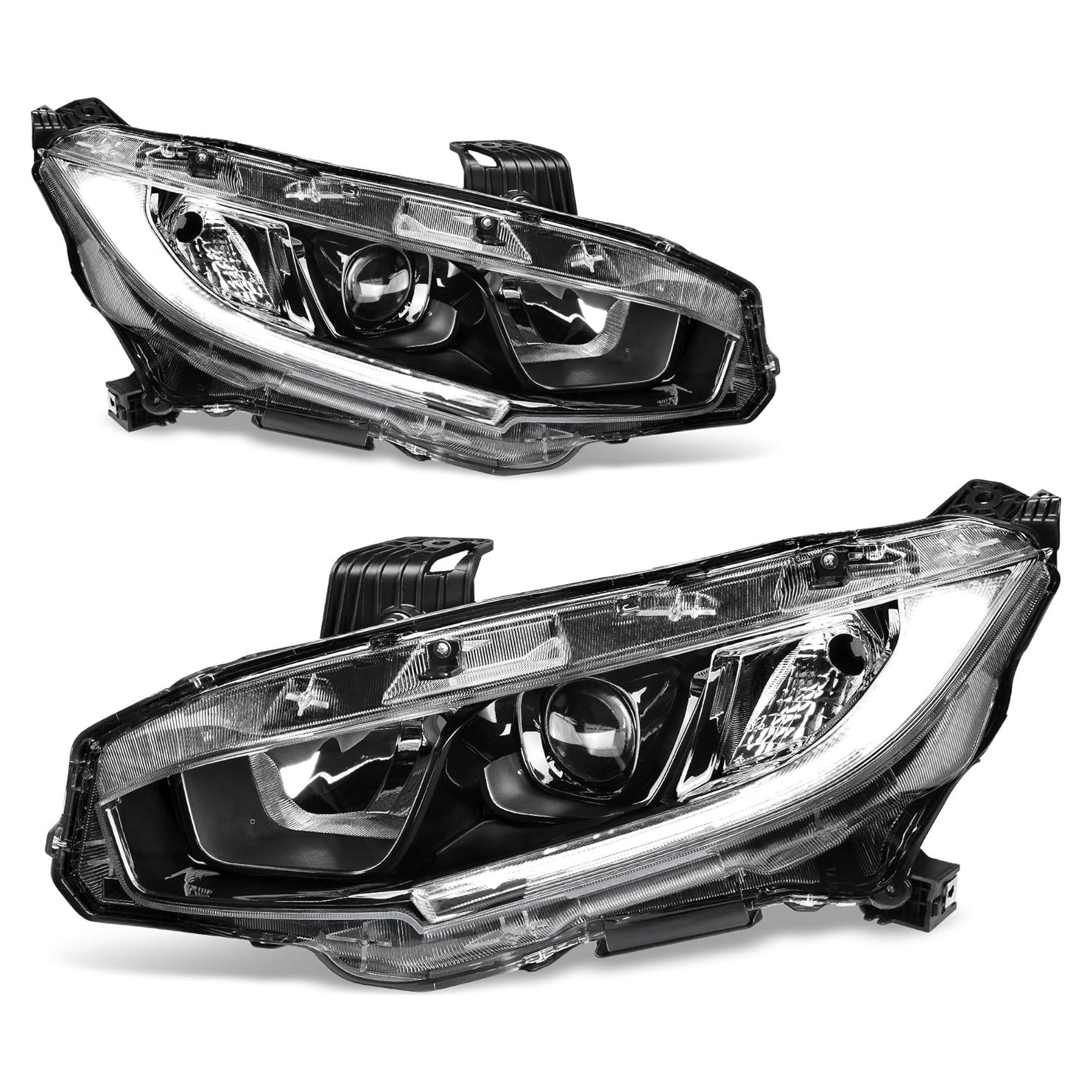 Faros Proyector LED DRL AUTOSAVER88 para Civic 2016-2021