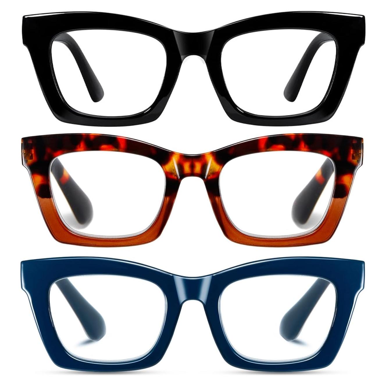 Gafas de Lectura Hubeye Estilo Oprah +2.75 Luz Azul