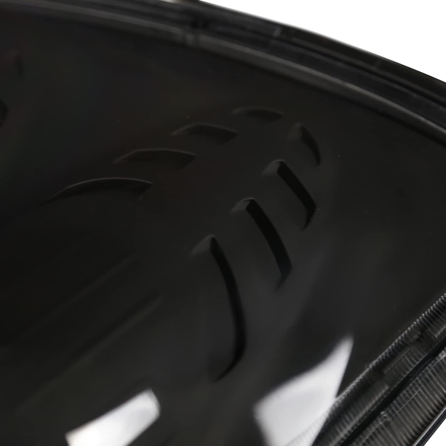 Faros Proyector Negro Spec-D Tuning para Chevy Corvette C5 1997-2004