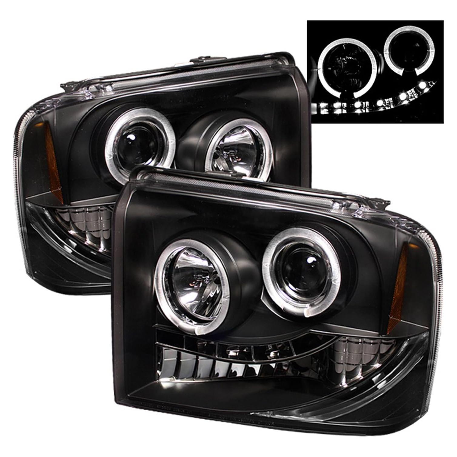 Faros Proyector LED Halo Spyder Auto 5010544 Negro Claro