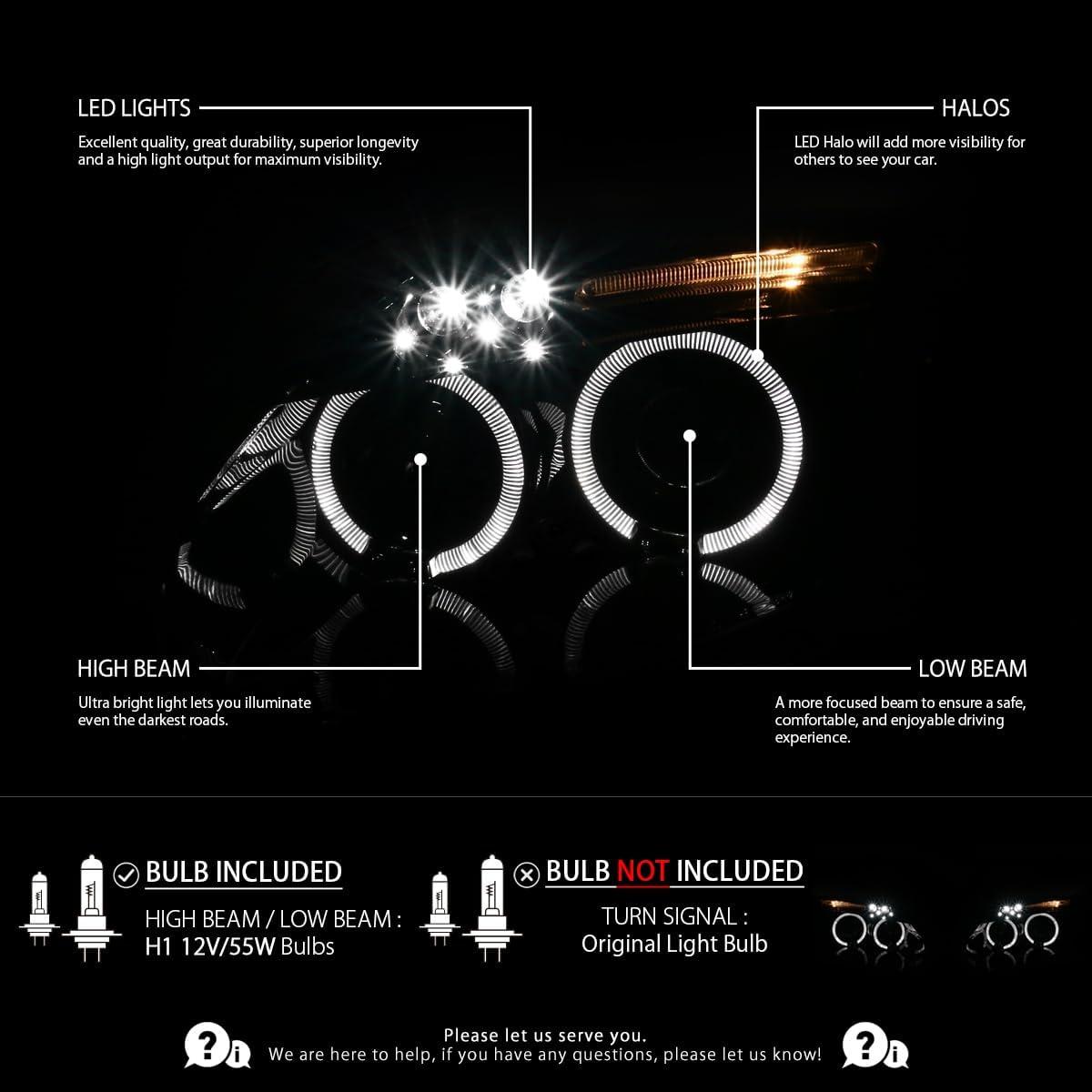 Faros Proyector LED Autozensation para Mitsubishi Eclipse 2006-2012