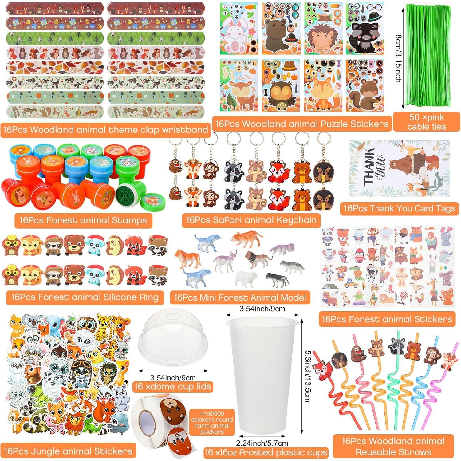 Conjunto de Fiesta Woodland 212 Piezas Poen Diversión