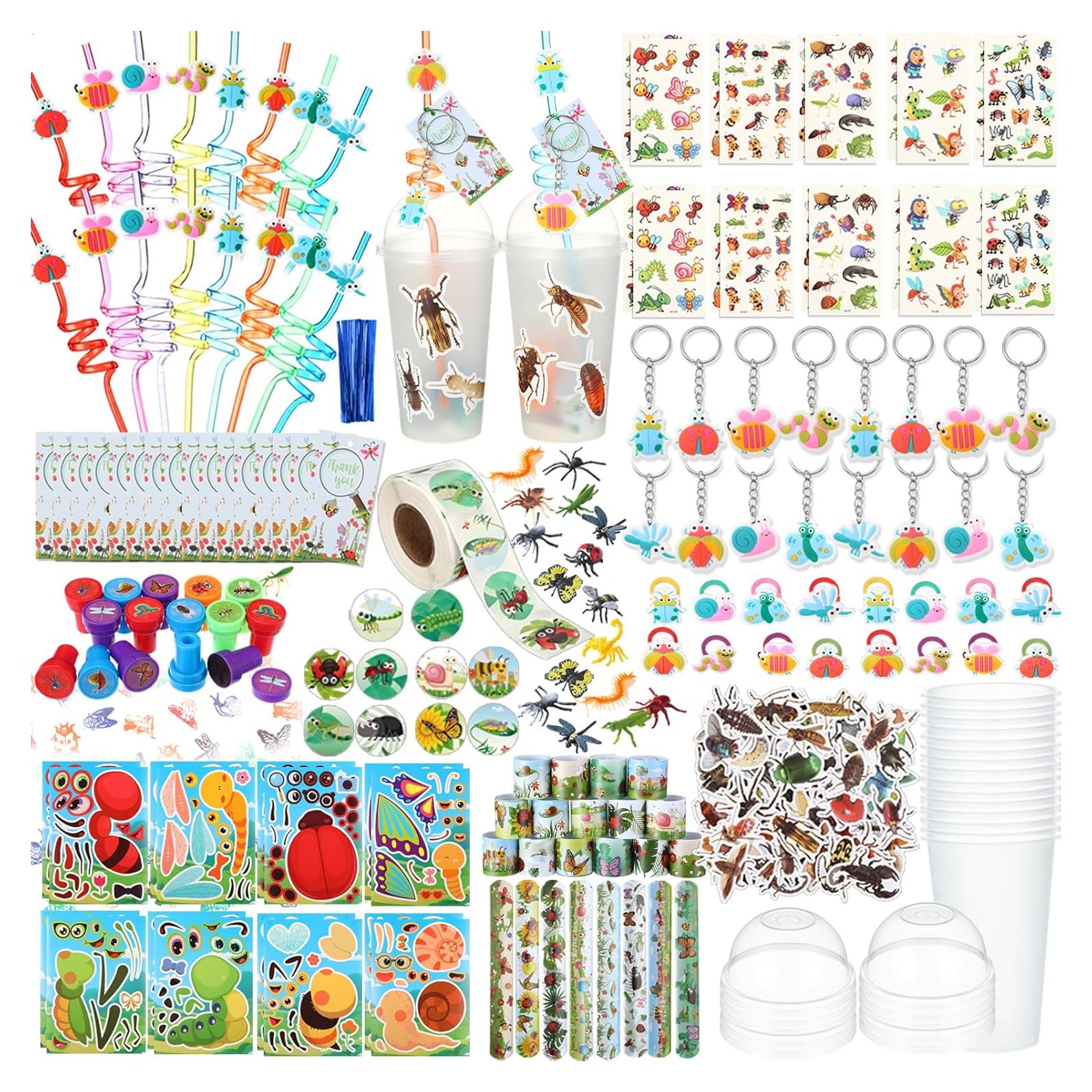 Conjunto Fiesta Insectos Poen 212 Piezas Diversión y Calidad