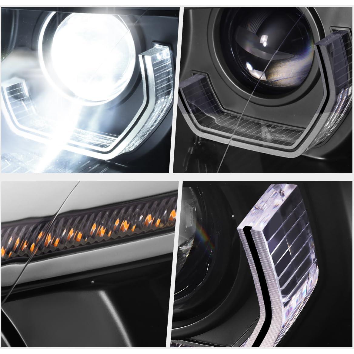 Faros Proyector HID U-Halo LED Secuencial PM PERFORMOTOR BMW X5 07-10