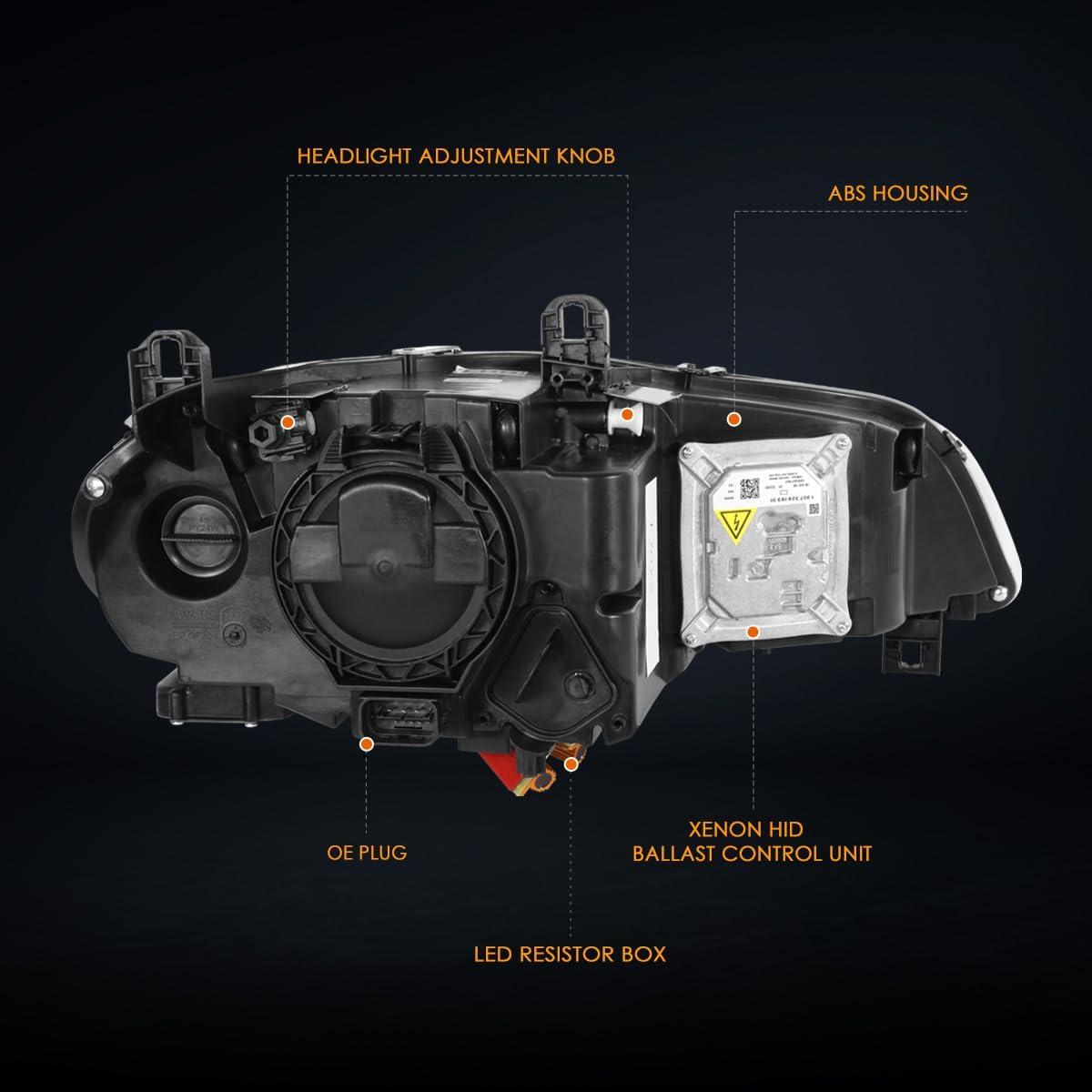 Faros Proyector HID U-Halo LED Secuencial PM PERFORMOTOR BMW X5 07-10