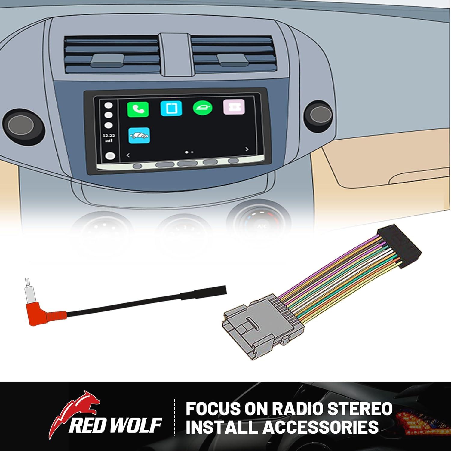 Arnés de Cableado Estéreo RED WOLF para Ford y Lincoln 1998-2005