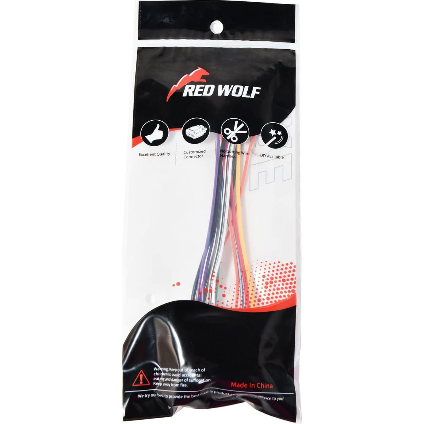 Arnés de Cableado Estéreo RED WOLF para Ford y Lincoln 1998-2005