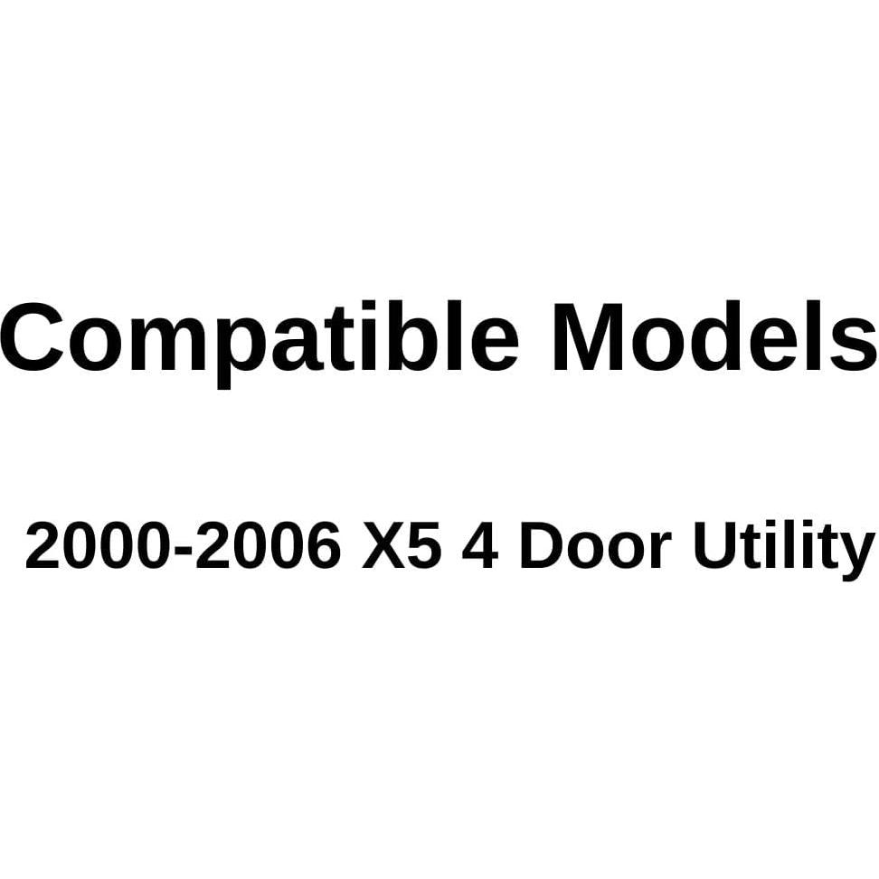 Cristal Ventana Lateral Trasero Izquierdo BMW X5 2000-2006