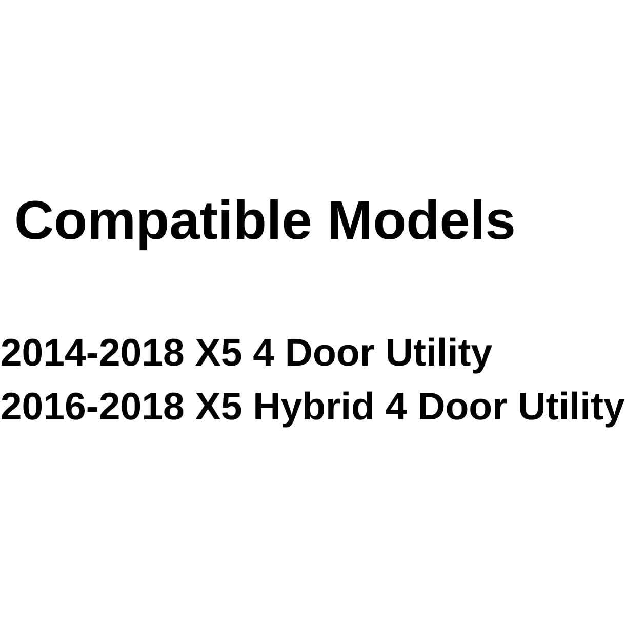 Ventana Trasera Calefaccionada BMW X5 2014-2018 / Híbrido 2016-2018