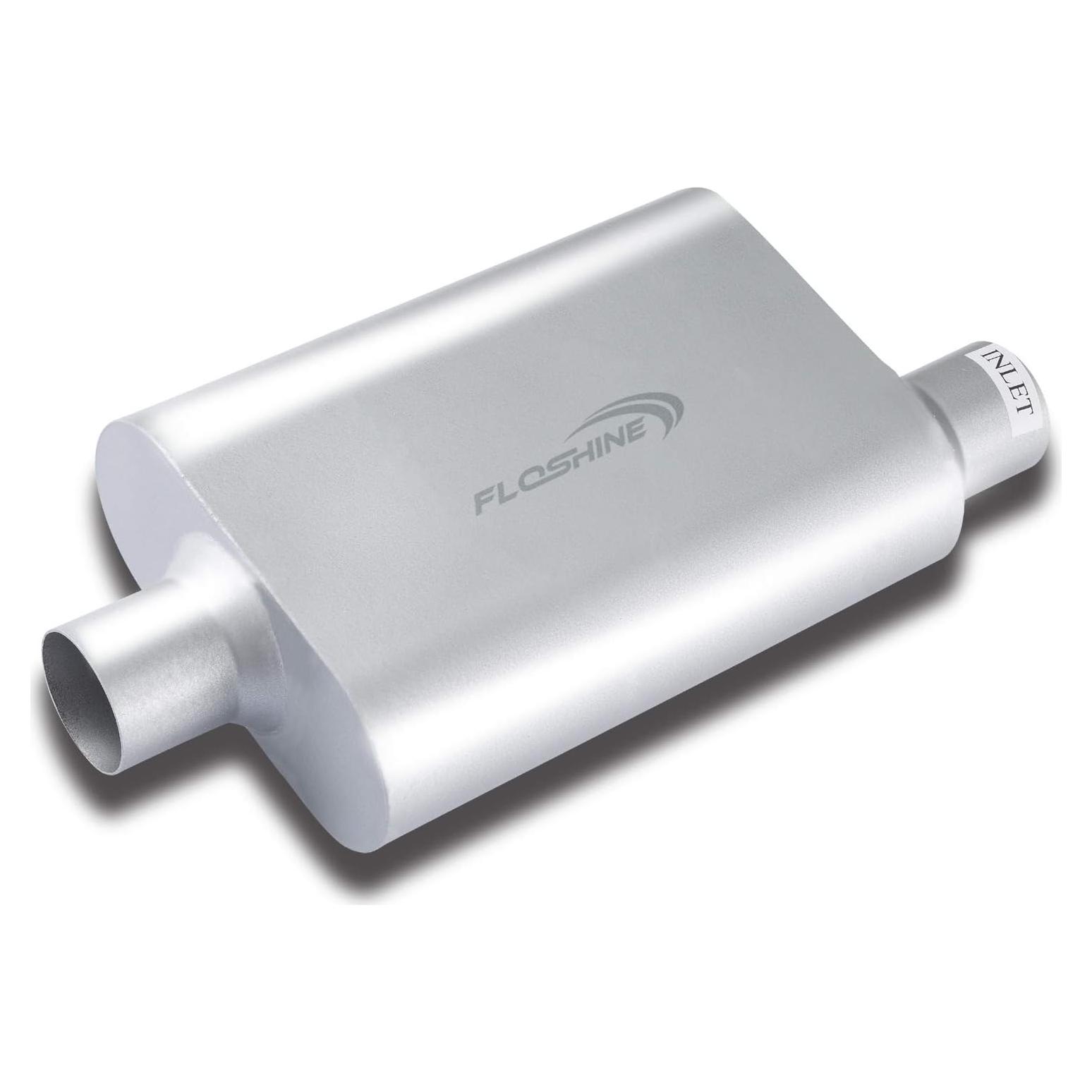 Silenciador de Rendimiento Floshine LY-FH42541 2.5" Ovalado