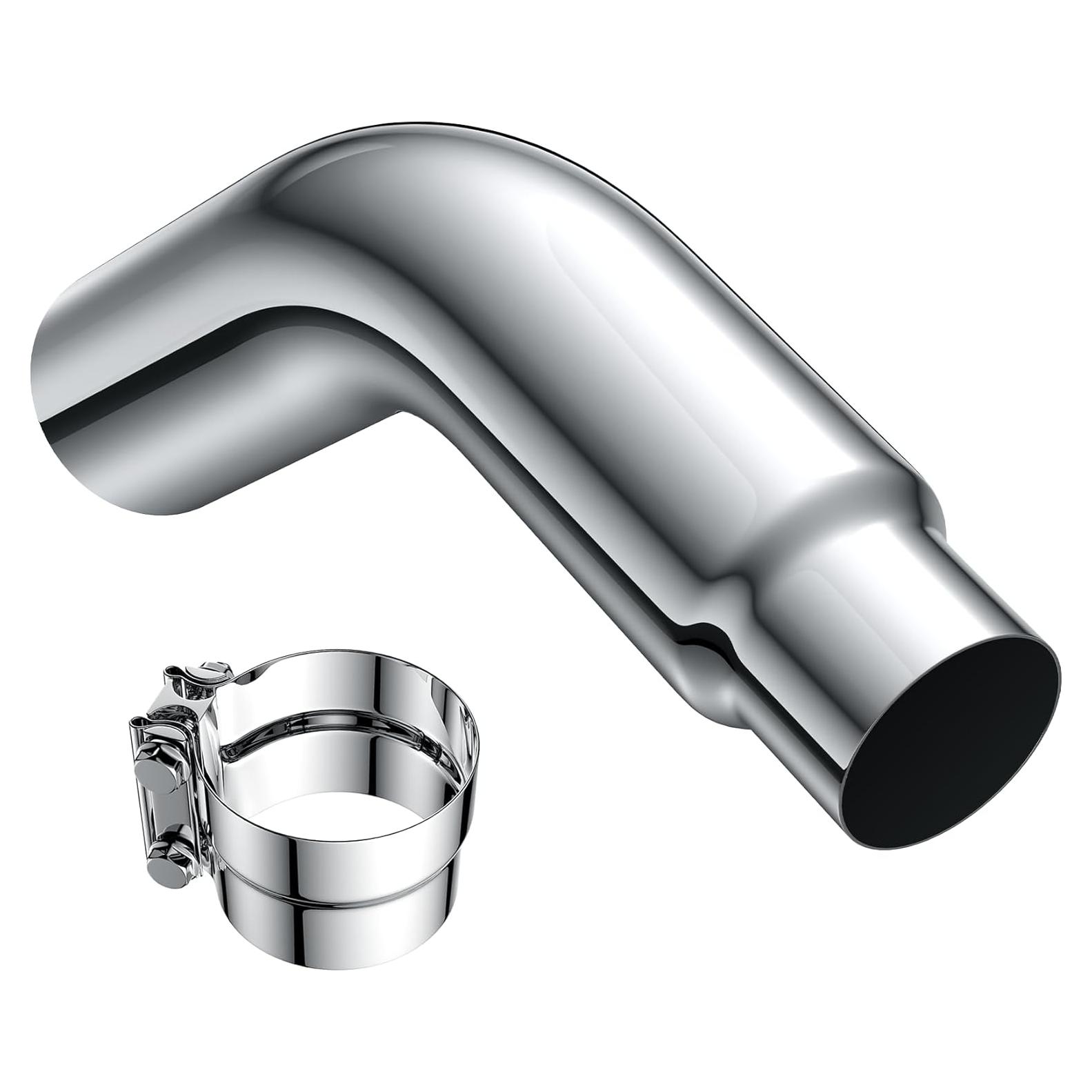 Punta de Escape Diesel JY PERFORMANCE 4" a 5" Cromada 58.42 cm