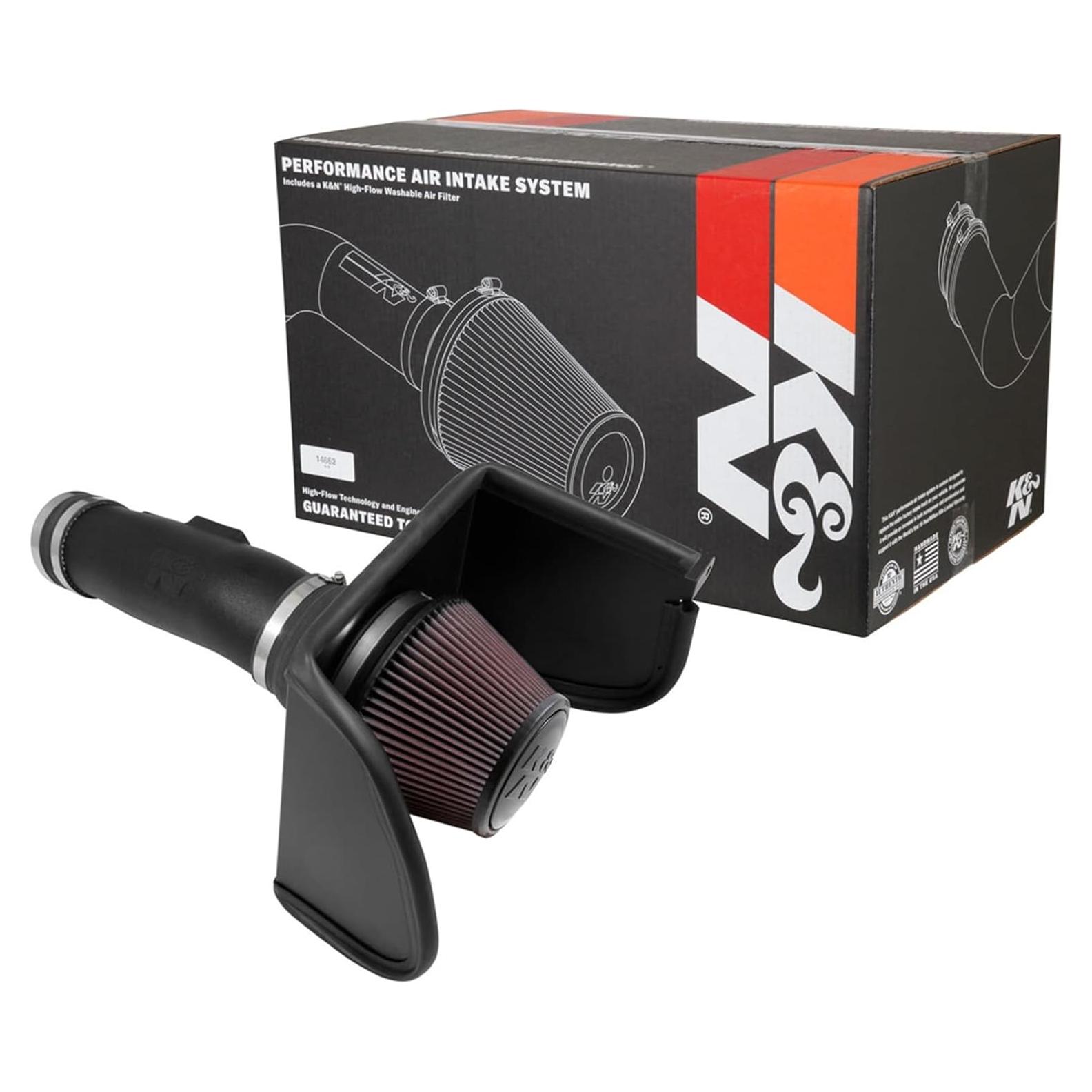 Sistema de Admisión de Aire Frío K&N 63-6019 para Nissan Titan 2017-2024