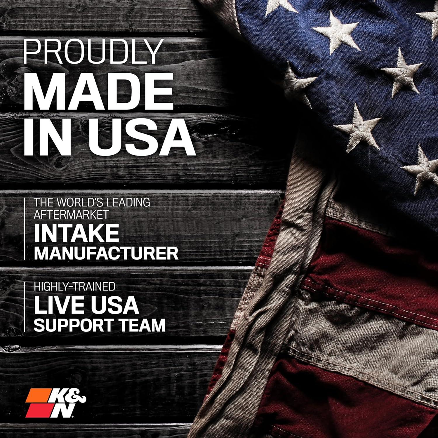 Sistema de Admisión de Aire Frío K&N 63-6019 para Nissan Titan 2017-2024