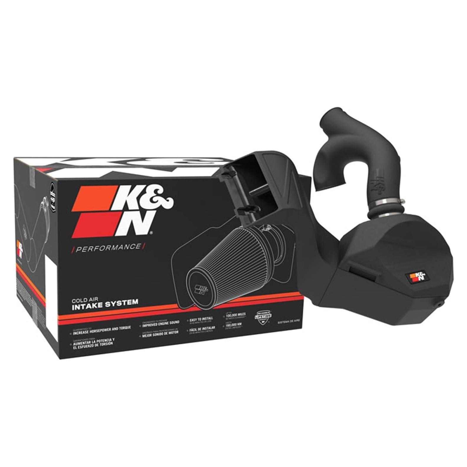 Sistema de Admisión de Aire Frío K&N 63-2617 para Ford
