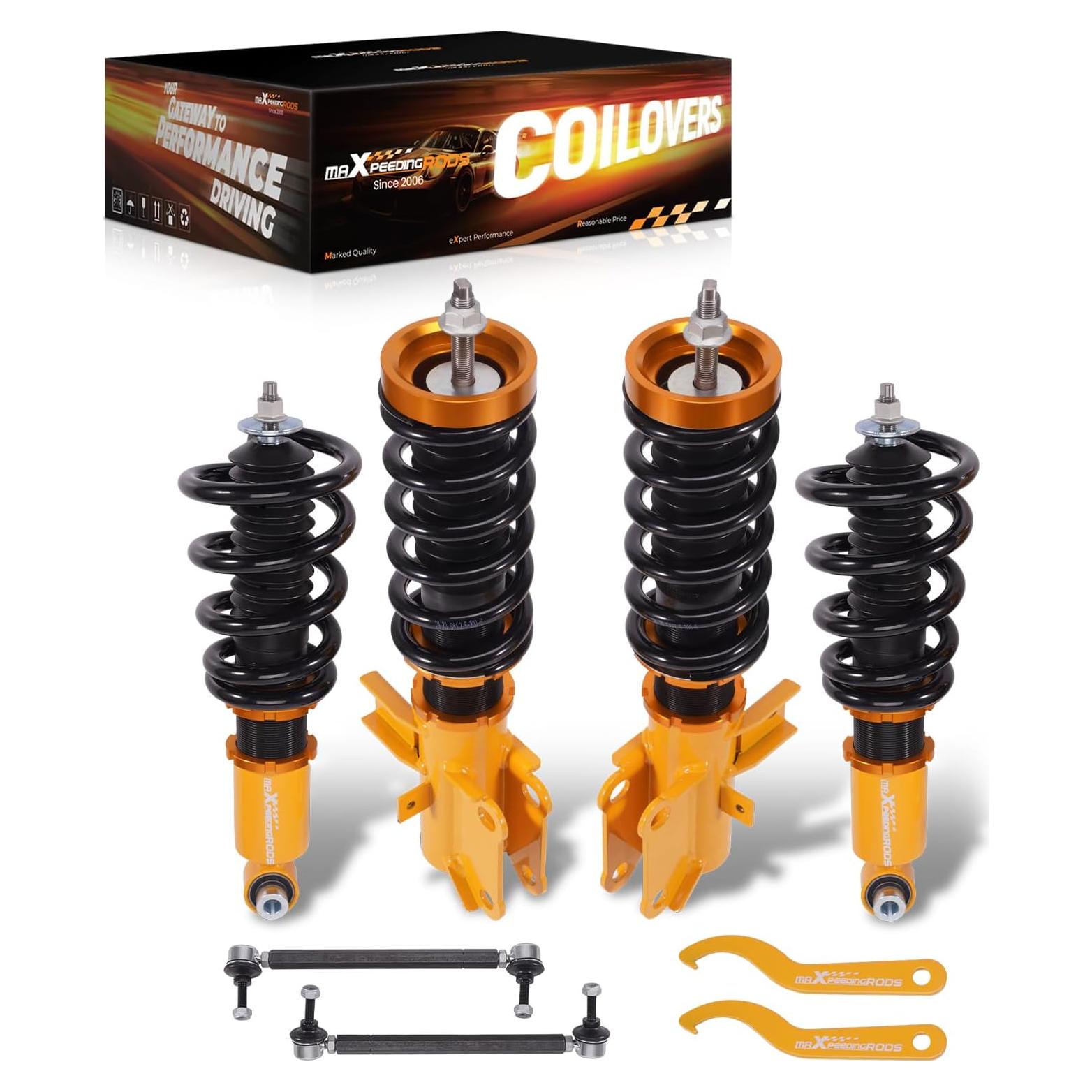 Amortiguadores Ajustables maXpeedingrods para Chevy Camaro 2010-2015