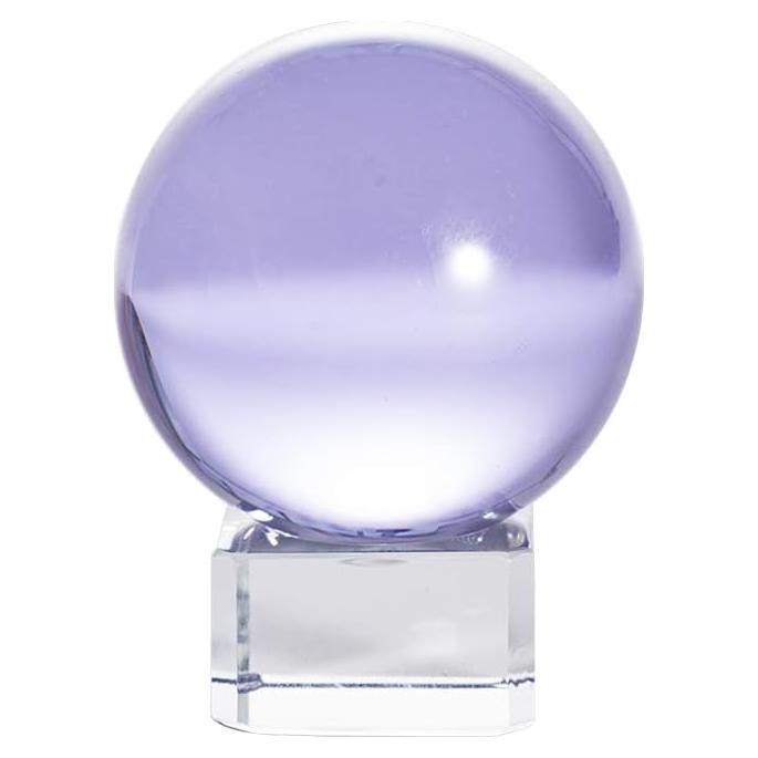 Bola de Cristal K9 40mm LONGWIN Fengshui Púrpura