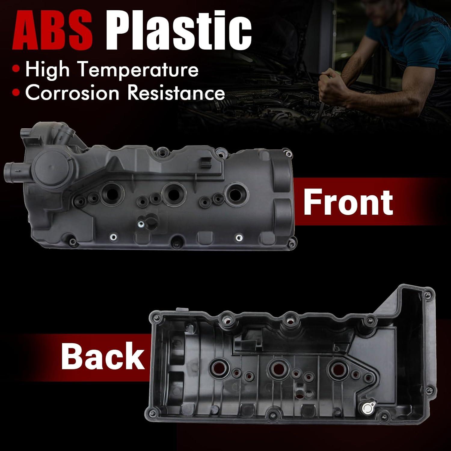 Tapa de Válvula del Motor MITZONE Lado Derecho Audi VW 3.0L