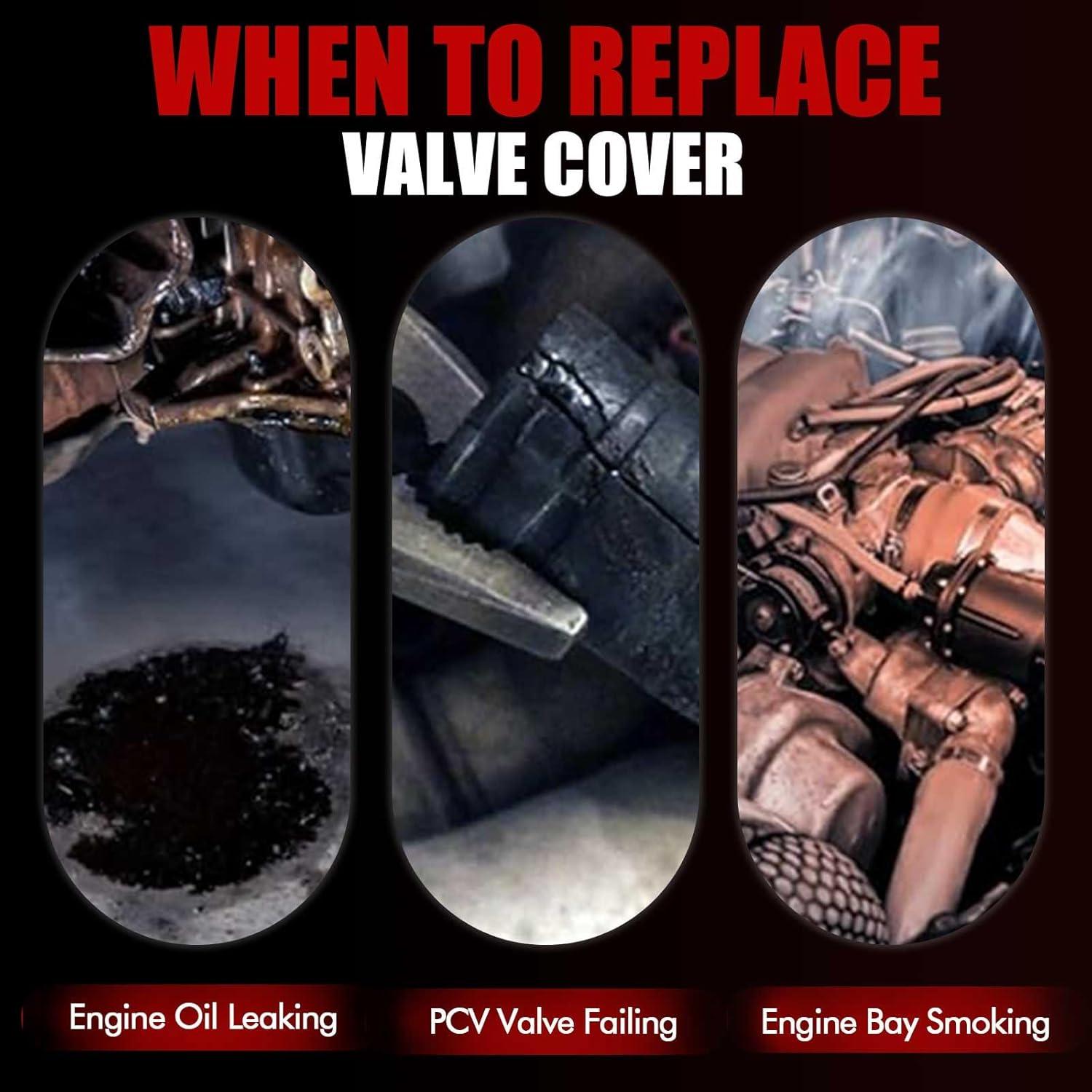 Tapa de Válvula del Motor MITZONE Lado Derecho Audi VW 3.0L