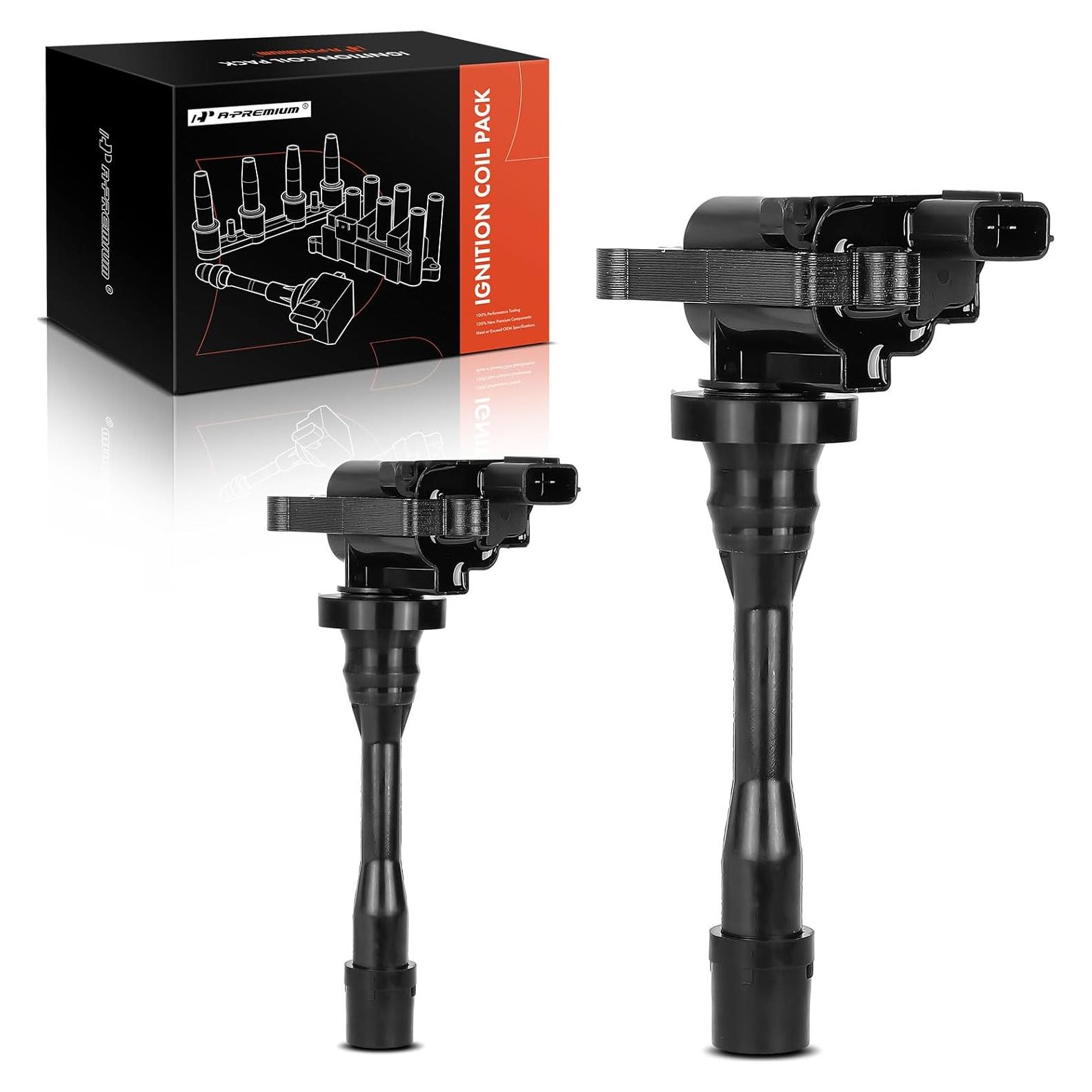 Bobinas de Encendido A-Premium para Chrysler Dodge Mitsubishi 2 Pcs