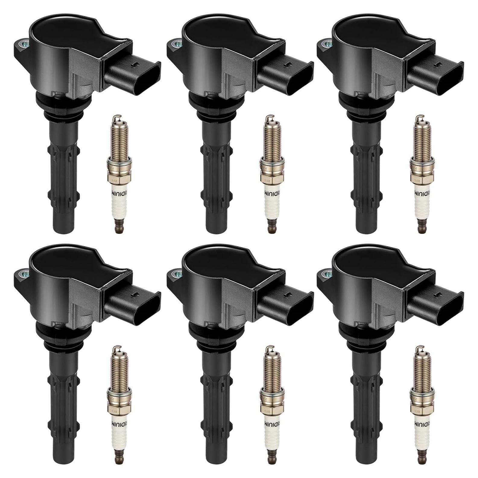 Bobina de Encendido UF535 y Bujías de Iridio 95983 BDFHYK