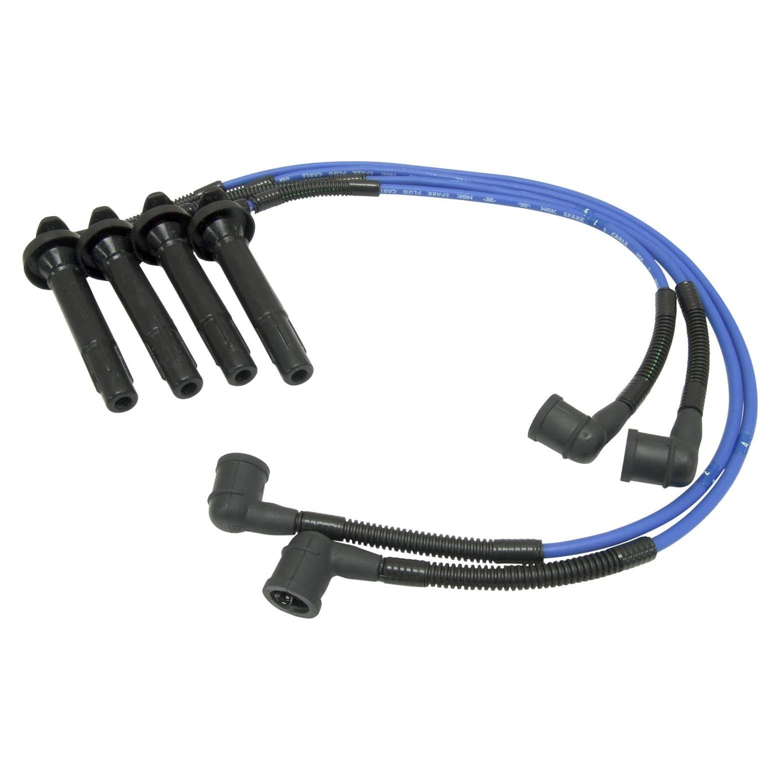 Juego de Cables de Bujía NGK RC-FX101 - 4 Cables 0.53 kg