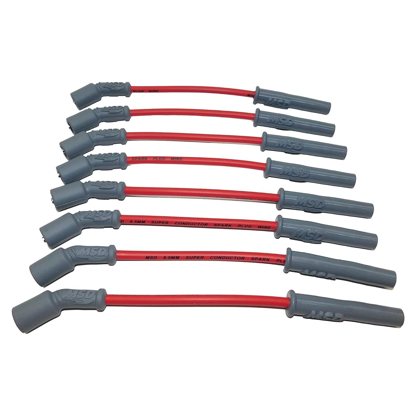 Juego de Cables de Bujía MSD 32829 8.5mm Rojo 31.75cm