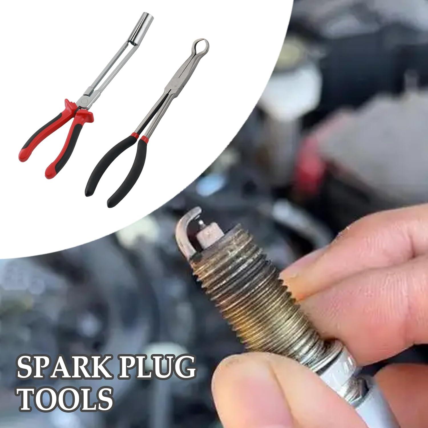 Kit de herramientas para bujías Figpade - 2 piezas, acero al carbono