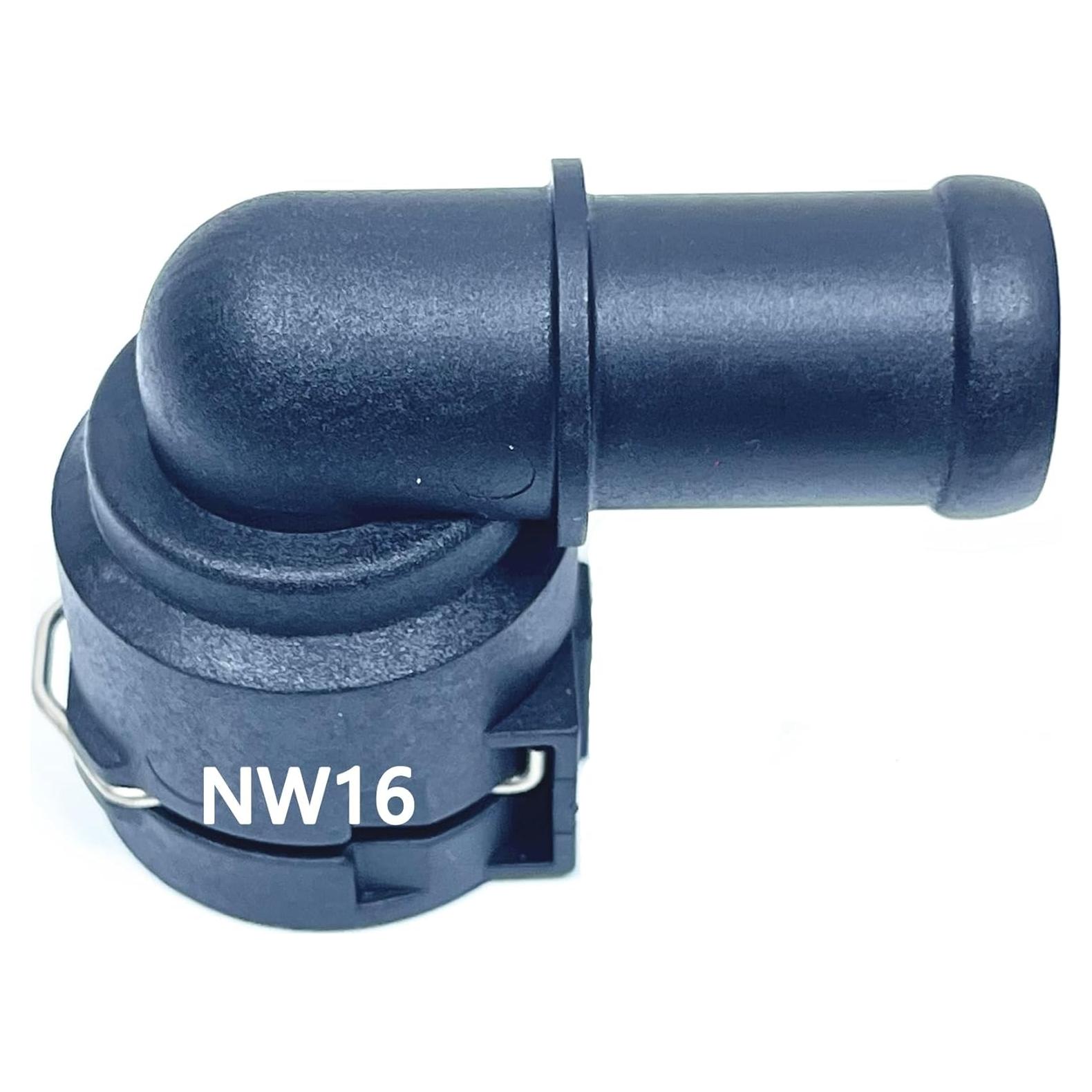 Conector de Manguera de Refrigerante FEEDUN 2.21 cm para BMW Audi VW