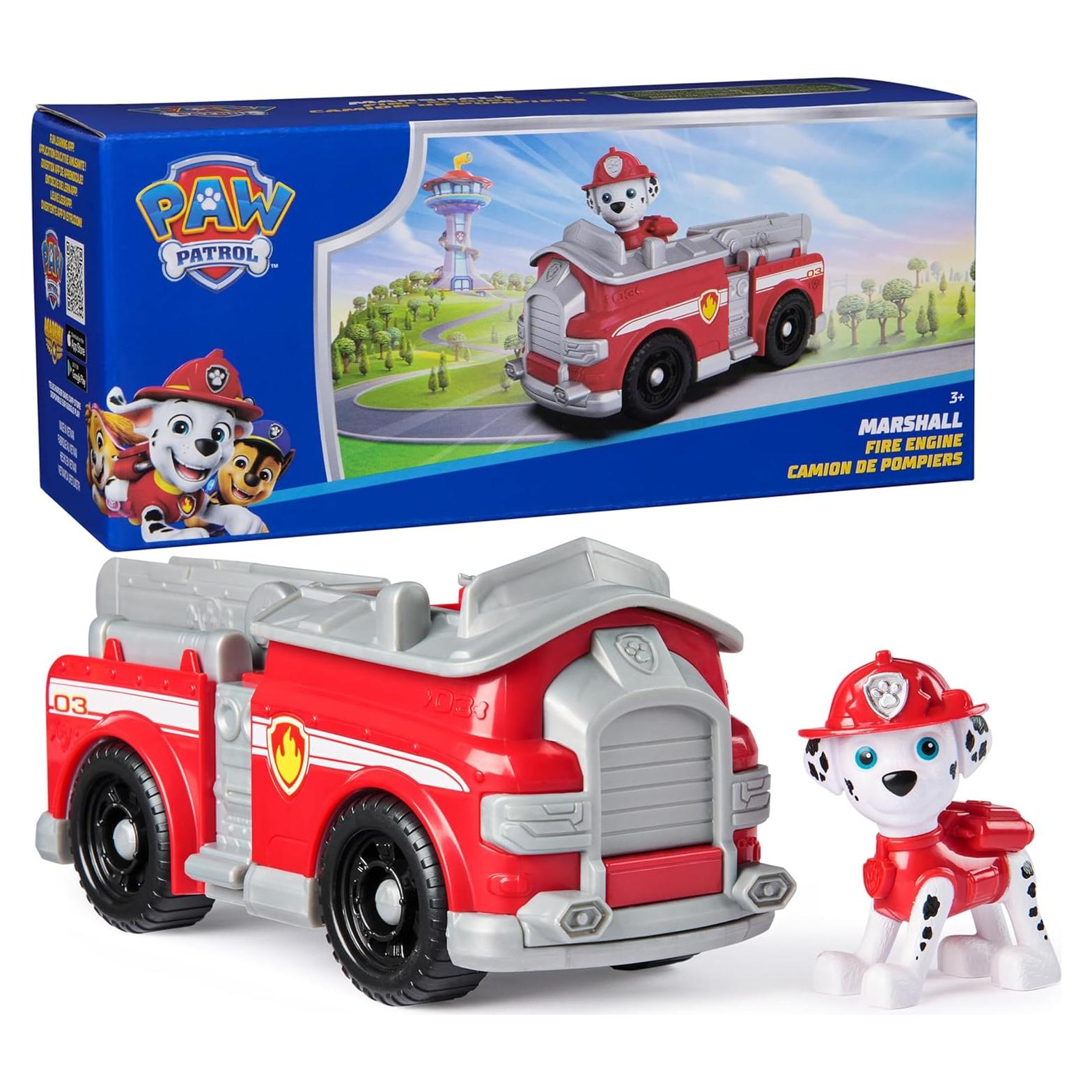 Camión de Bomberos Marshall PAW Patrol Juguete Ecológico
