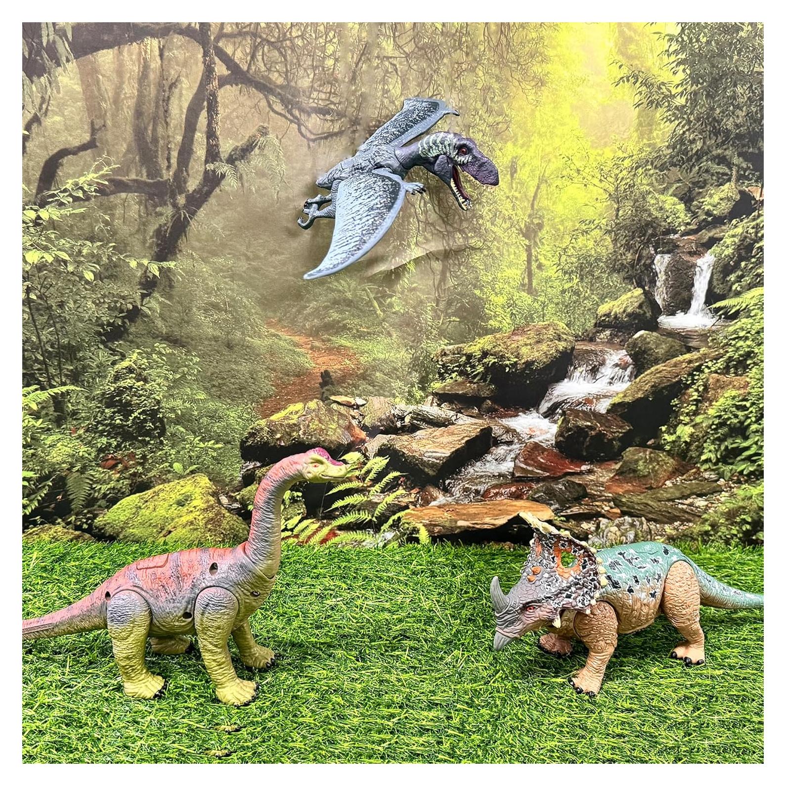 Juguetes de Dinosaurio EKU EASYKU 3 en 1 con Movimiento