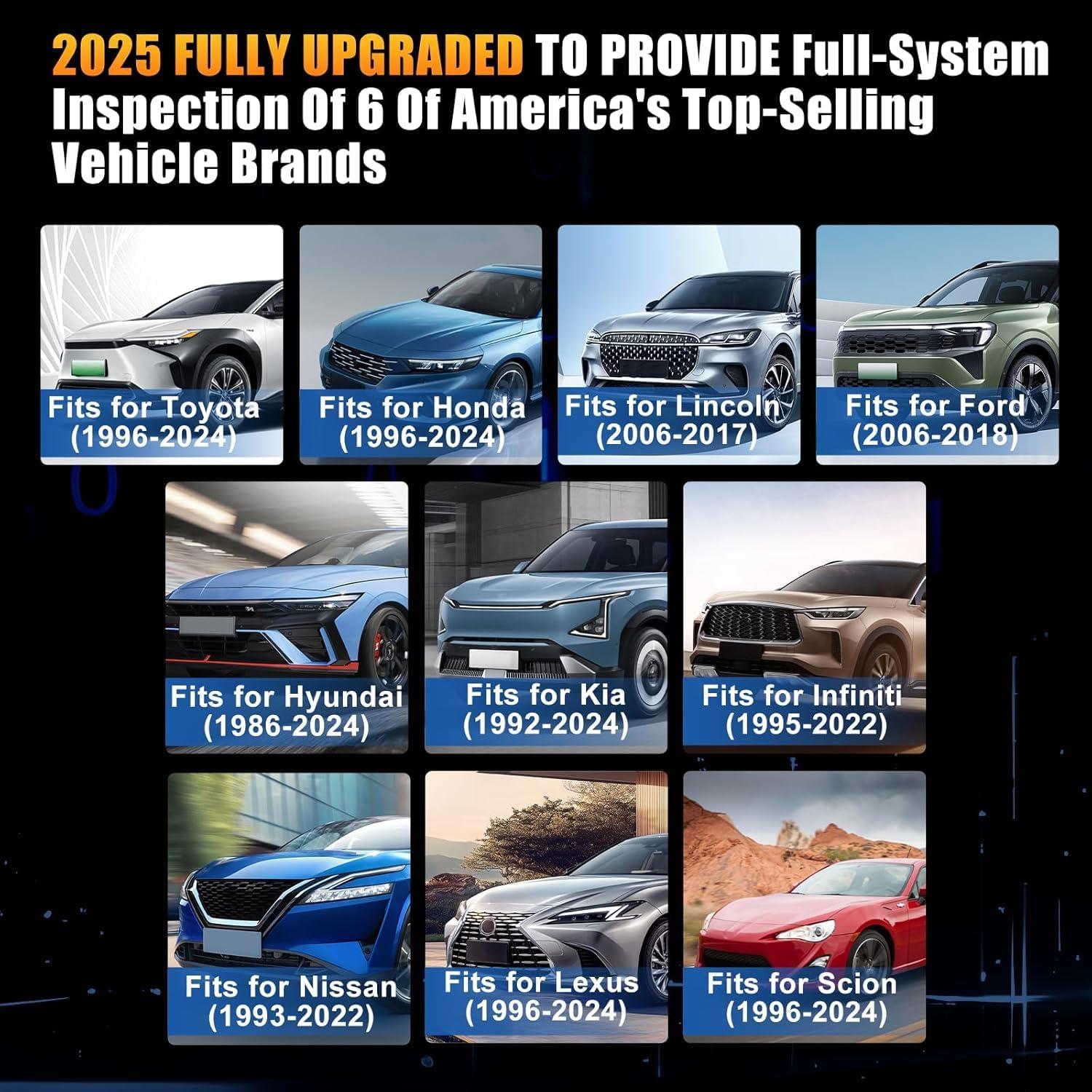 Escáner OBD2 AFS QIORE PX-801 Diagnóstico Completo Vehículos