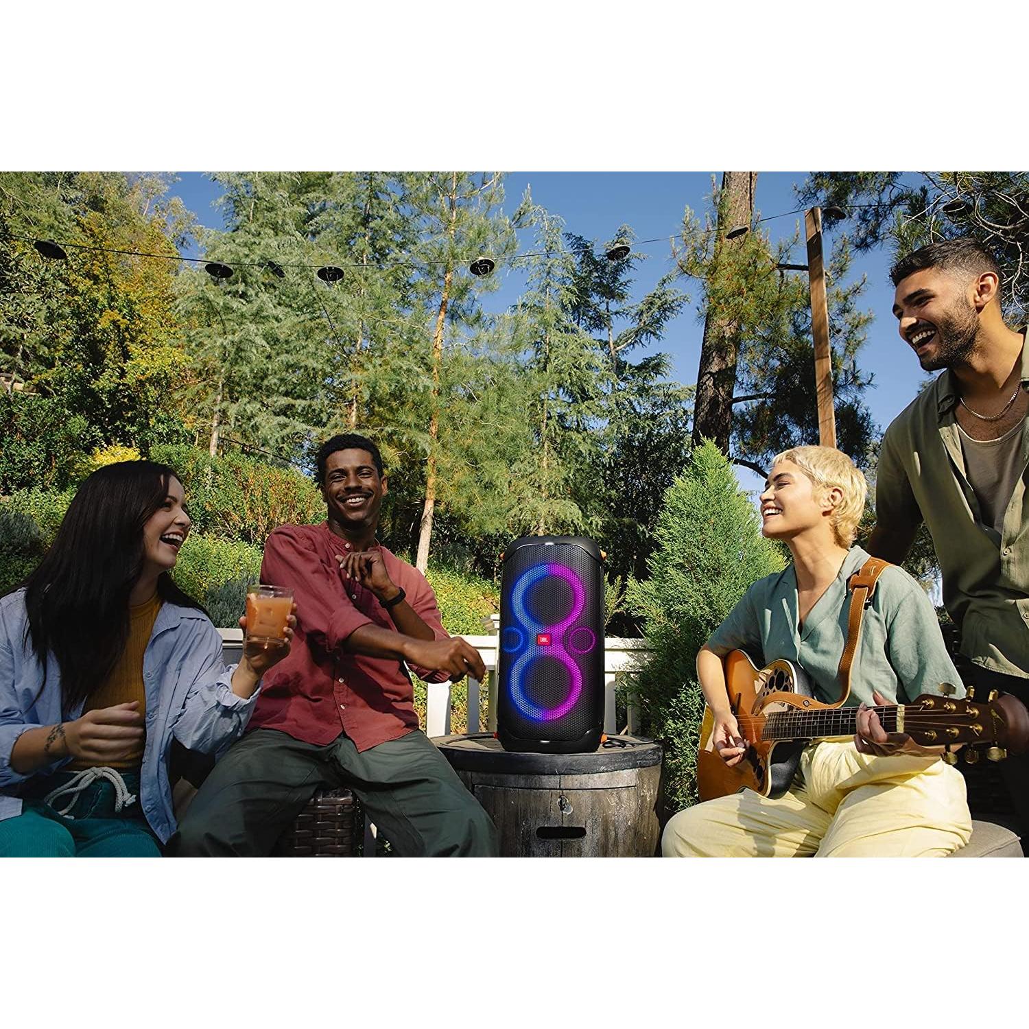 Altavoz portátil JBL PartyBox 110 con luces LED y 12h de batería