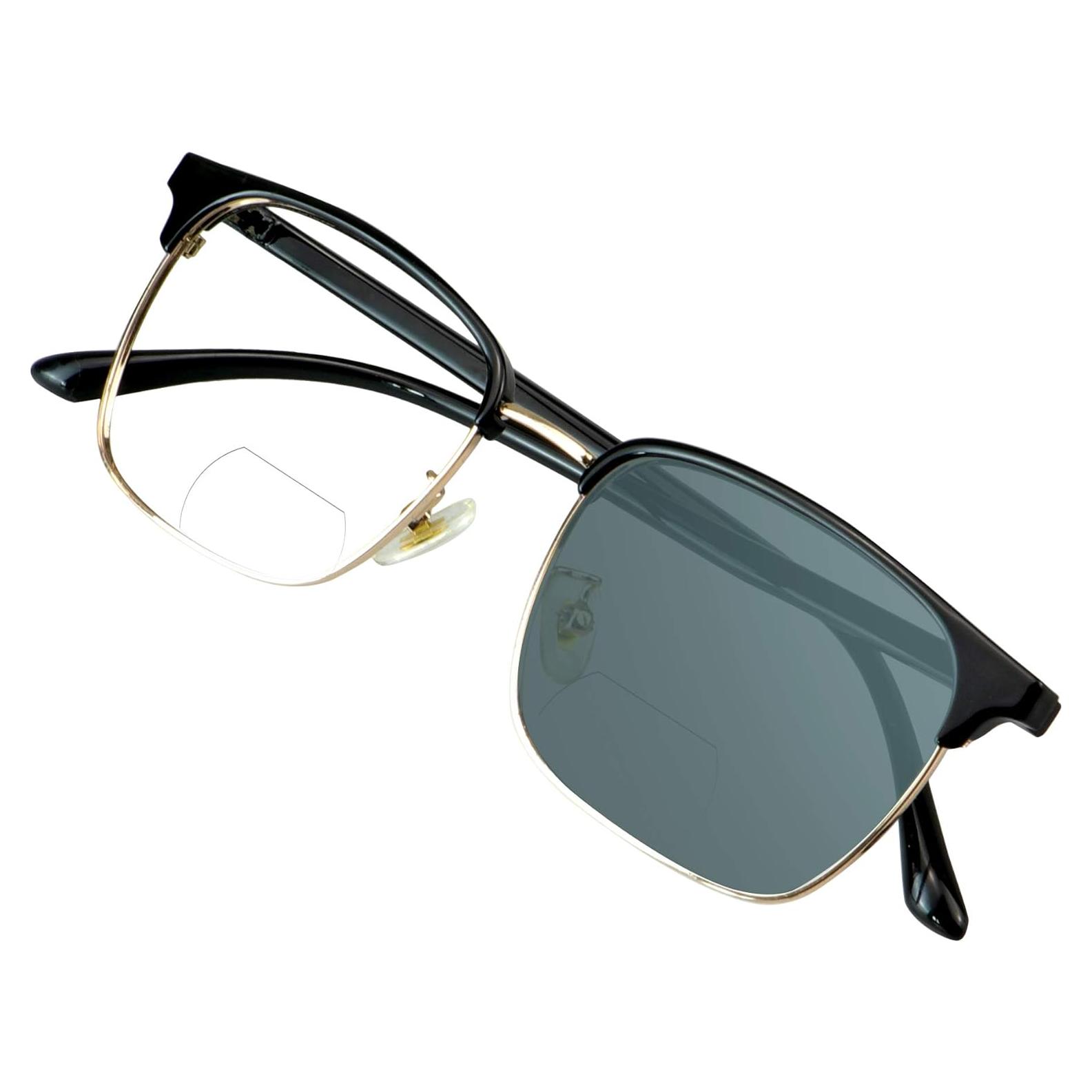 Gafas Bifocales VisionGlobal 1.75x Cuadradas con Luz Azul