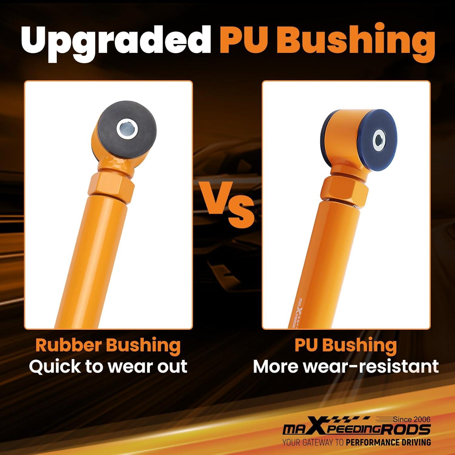 Brazos de Control Superiores Ajustables maXpeedingrods para Jeep