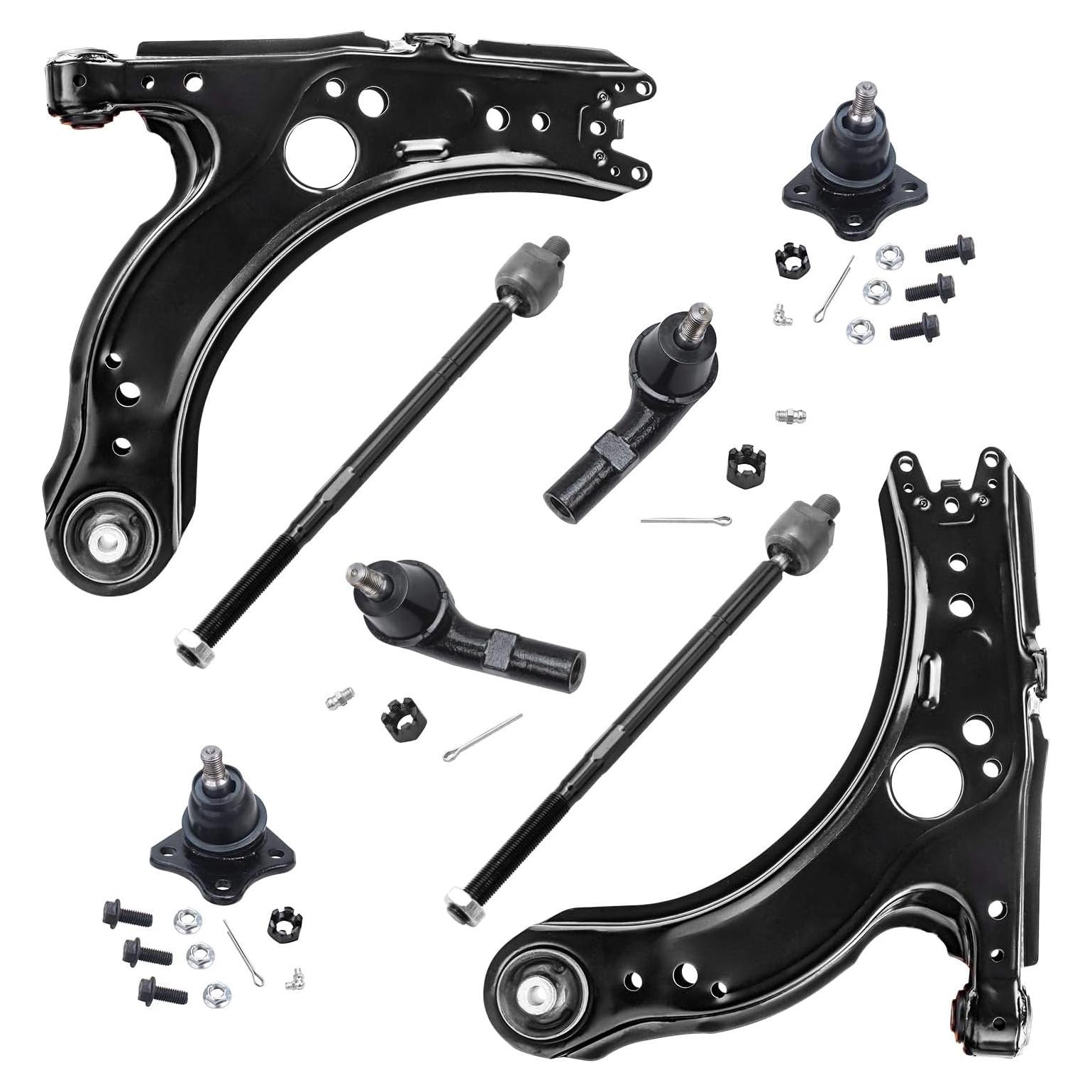 Kit de Suspensión Frontal Detroit Axle para Volkswagen Jetta, Golf y Beetle