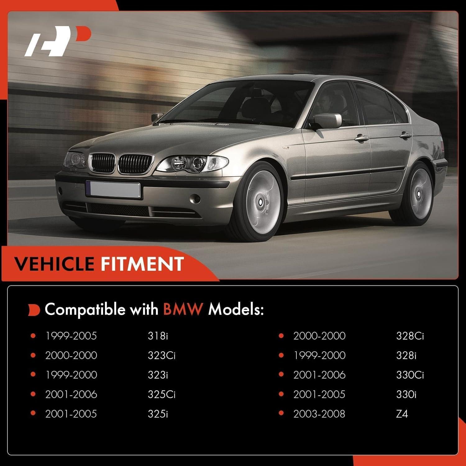 Kit de Suspensión Delantera A-Premium 8 Piezas para BMW E46