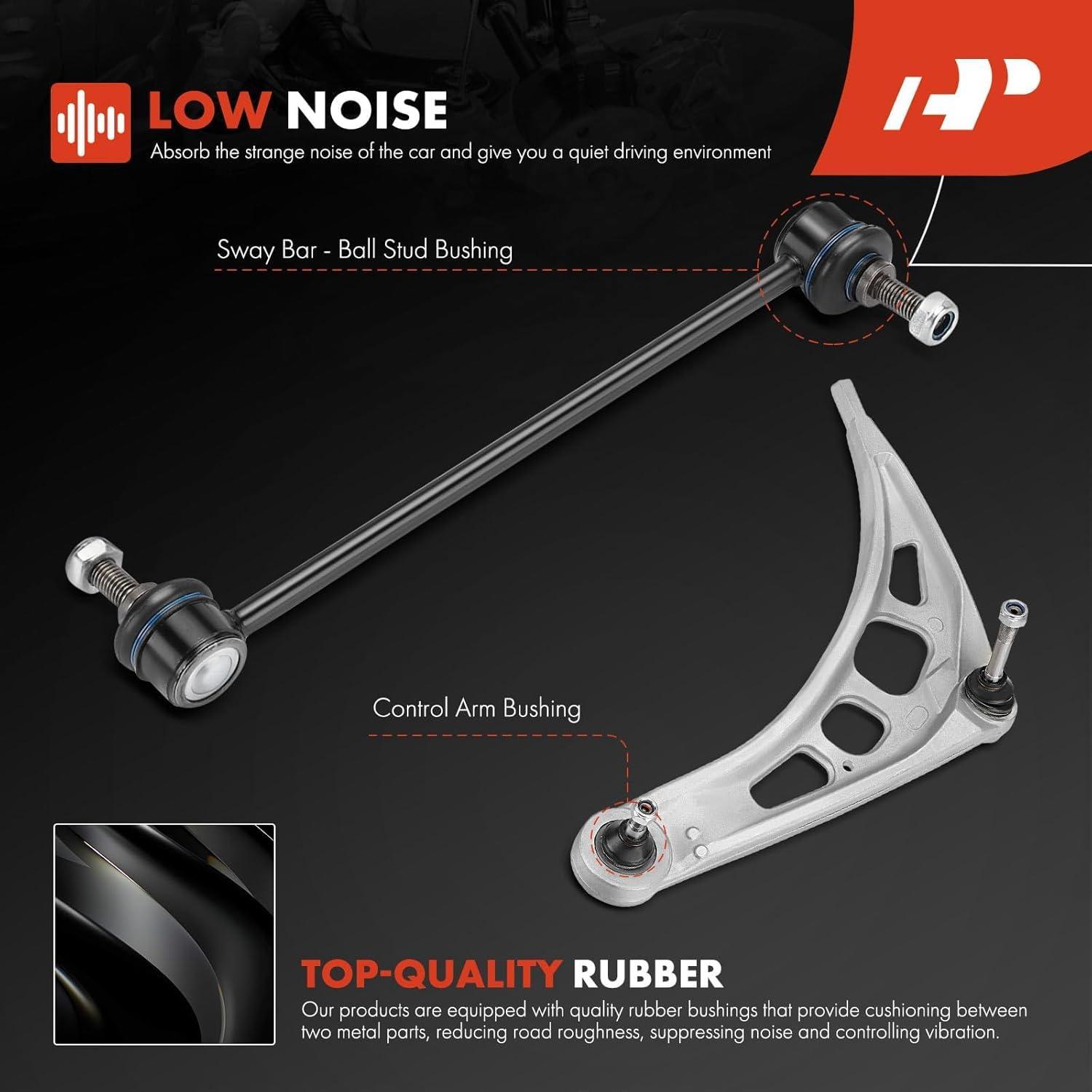 Kit de Suspensión Delantera A-Premium 8 Piezas para BMW E46