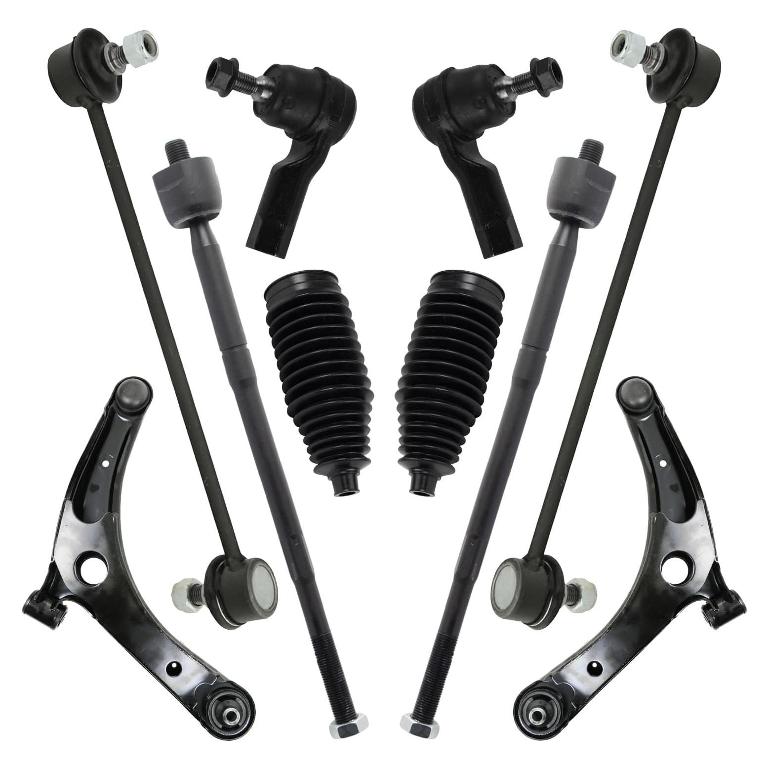 Kit de Dirección y Suspensión Delantera TRQ 10 Piezas PSA29061