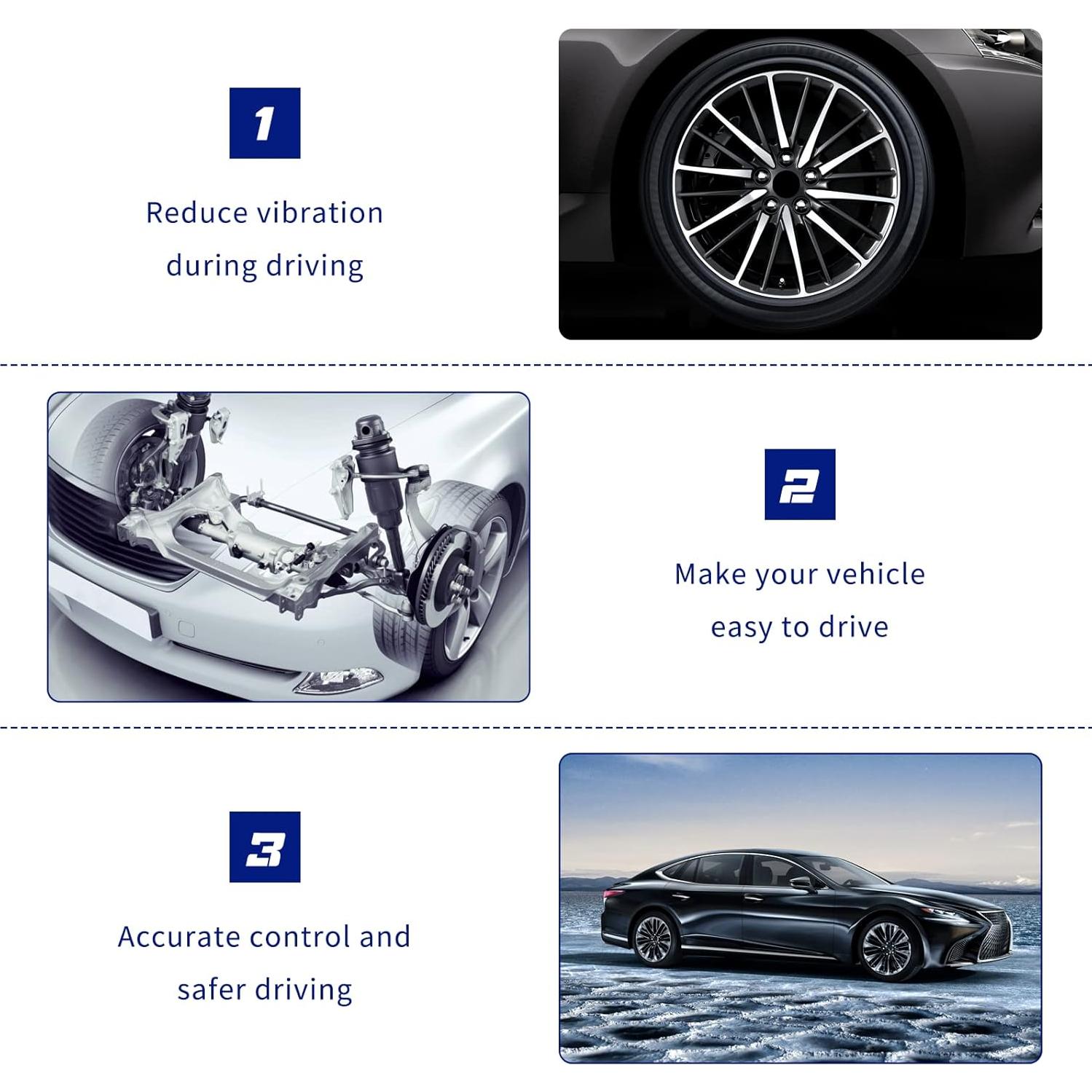 Kit de Suspensión Frontal HAWK BROTHER para Lexus LS460