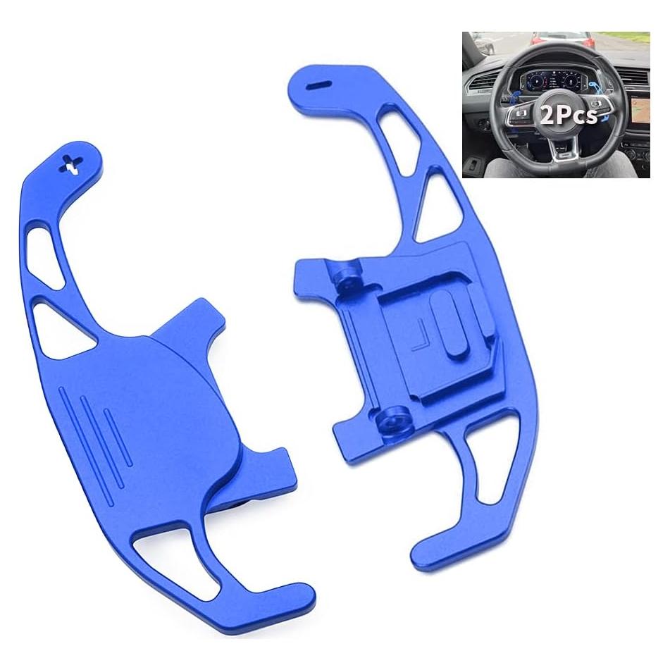 Extensiones de Palanca de Cambio Sanrily Azul para VW Golf GTI R MK7