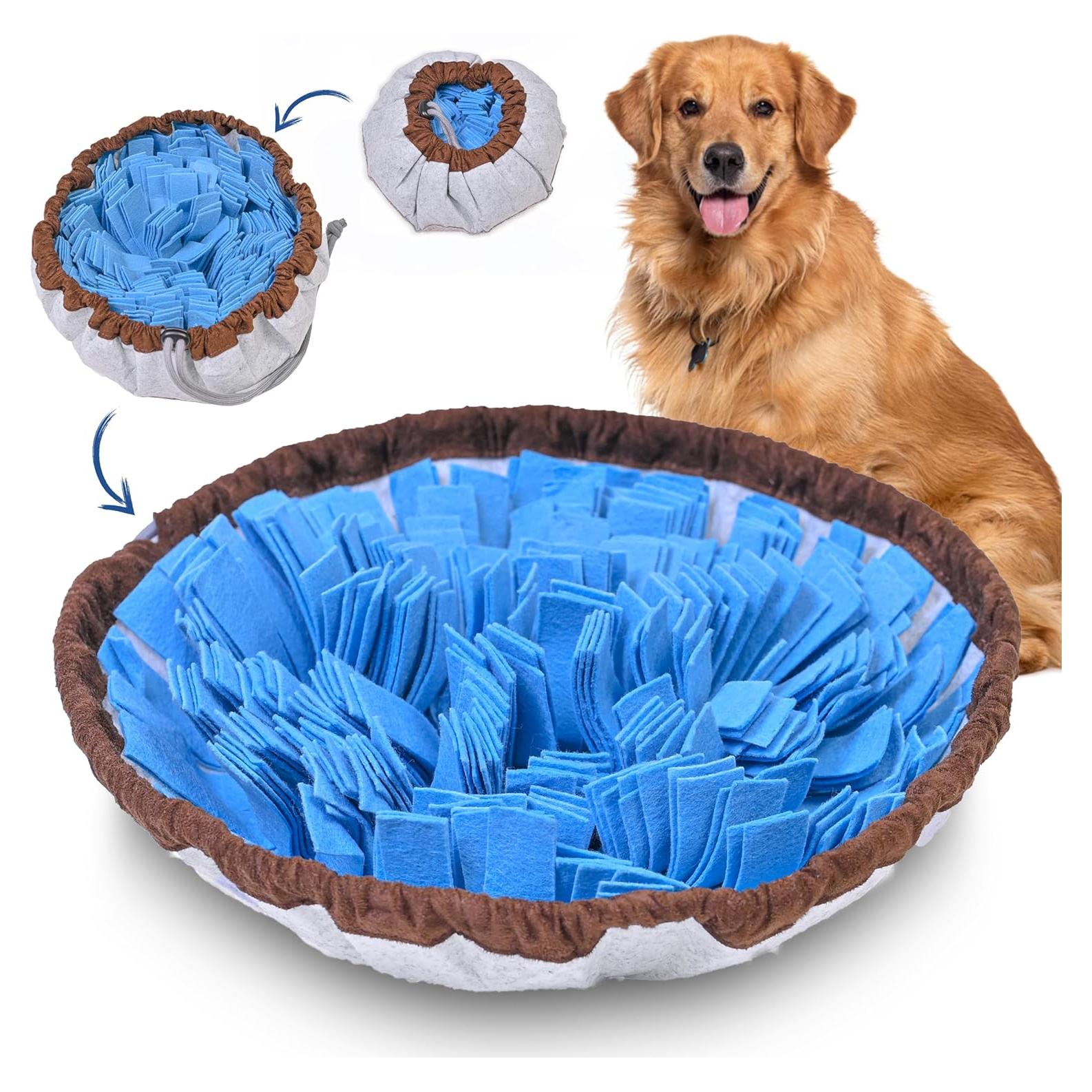 Alfombra de Olfato para Perros PET ARENA 50x50cm Azul