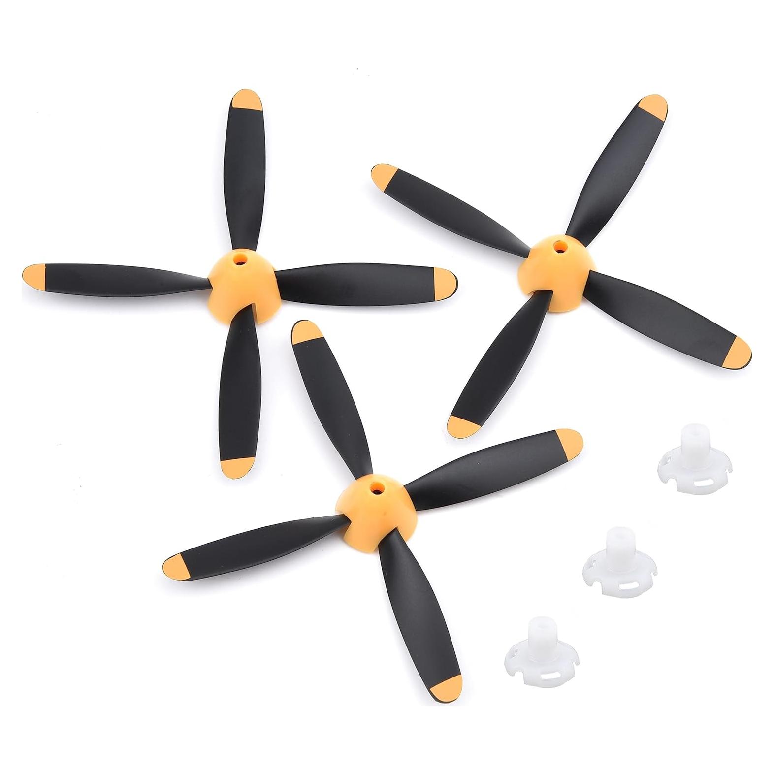 Hélices de Repuesto YoungRC 4 Palas para Aviones RC