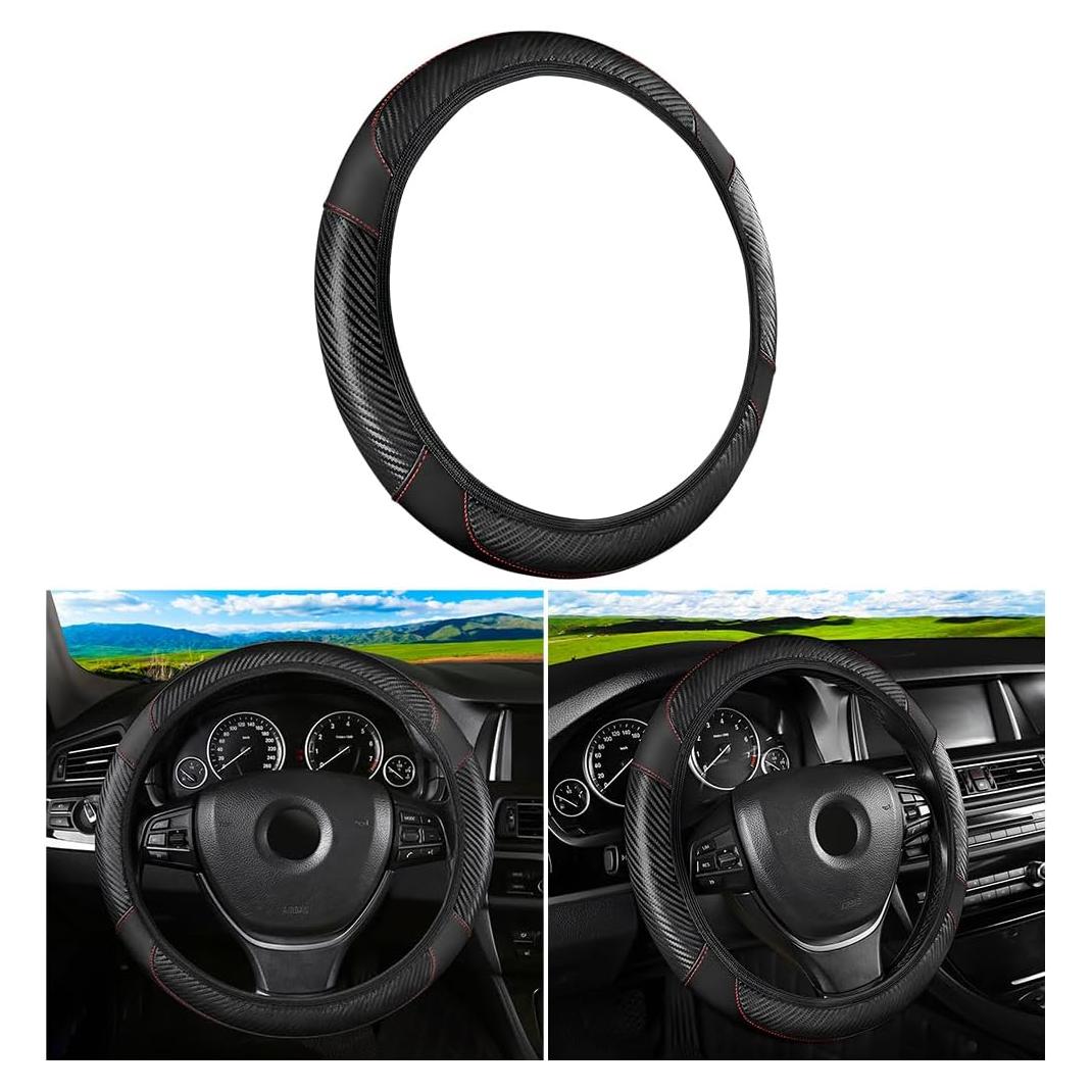 Funda de Volante BESULEN Antideslizante 38 cm Negro