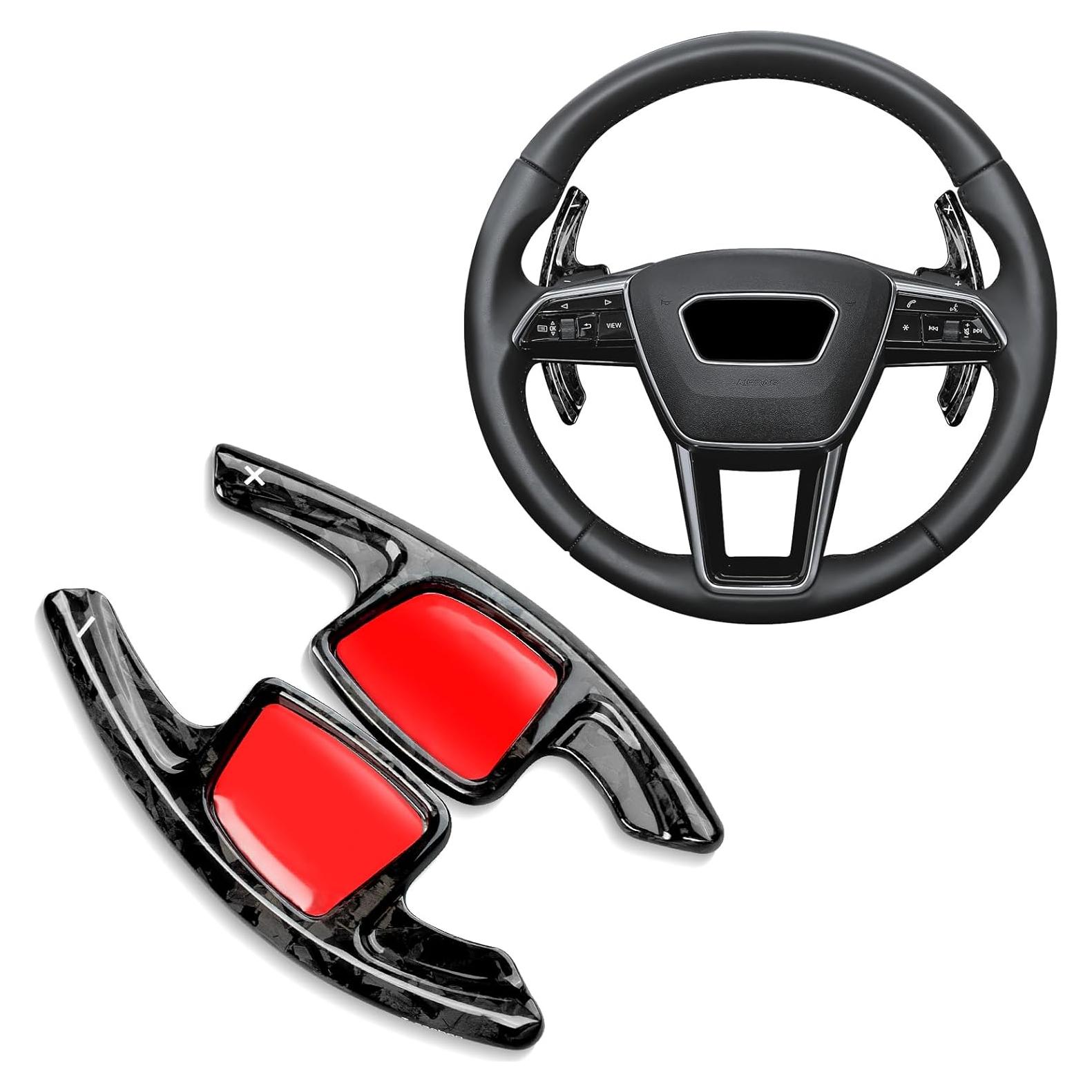 Palanca de Cambio de Volante T-carbon para Audi 2021-2025