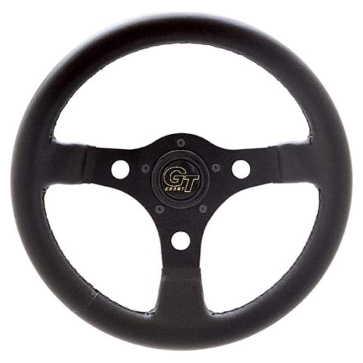 Volante Grant Fórmula GT 33cm Negro con Textura de Cuero