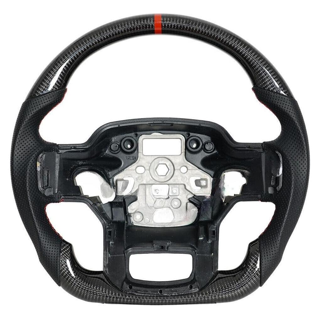 Volante de Fibra de Carbono Genérico para Ford F150 2021-2024
