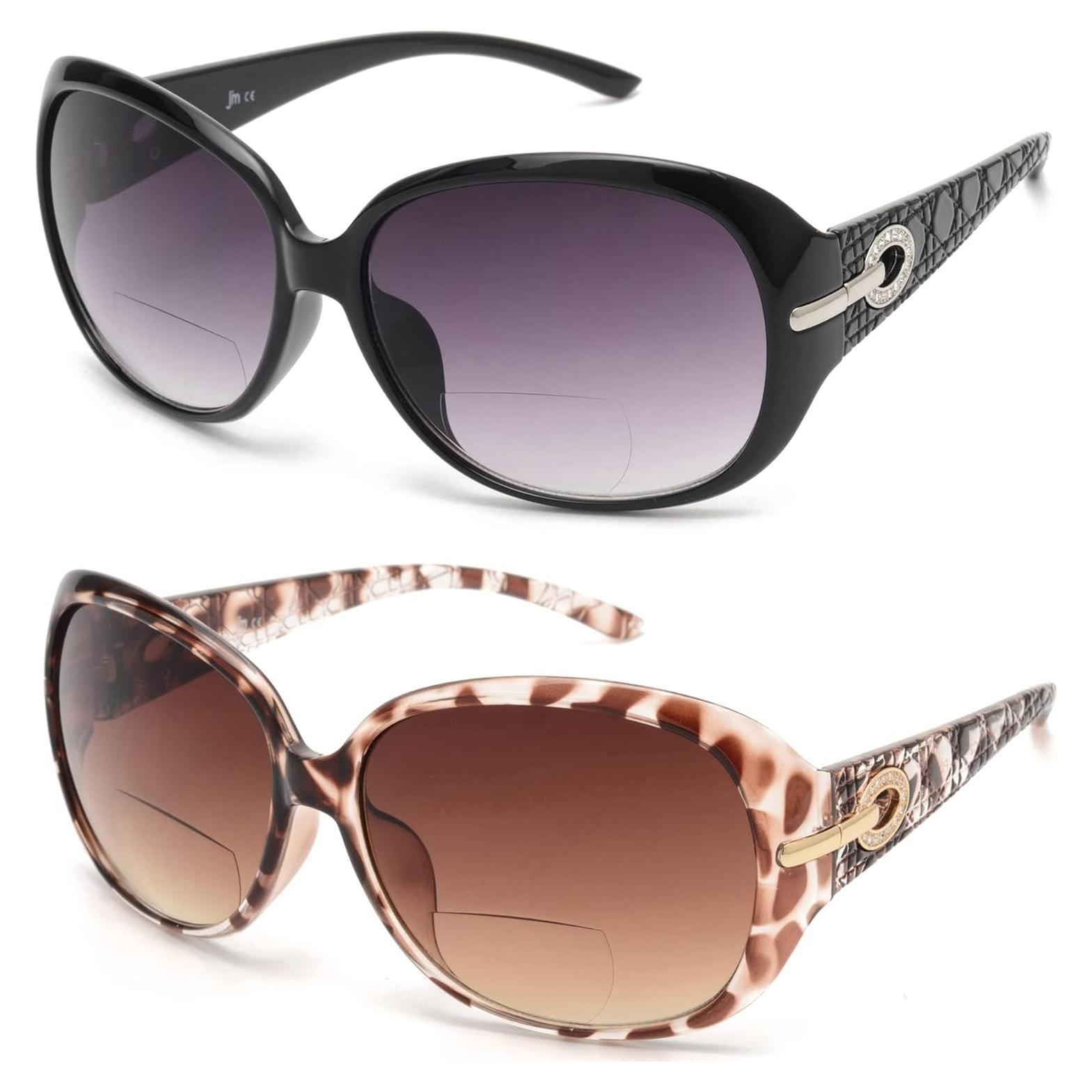 Gafas de Sol Bifocales JM Clásicas UV Protección 3.5x