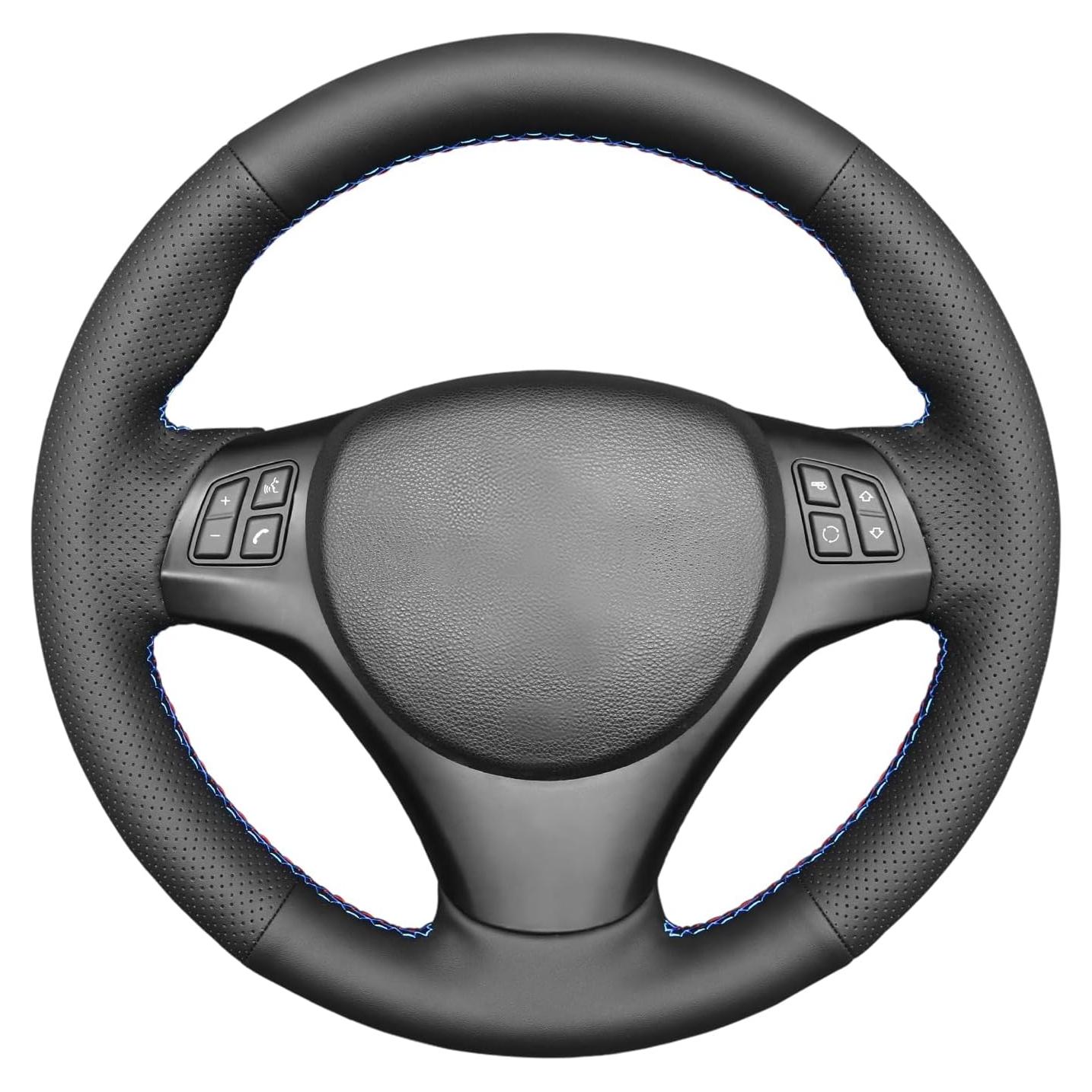 Funda de Volante MEWANT para BMW E81 E82 E87 E88 E90 E91 E92 E93