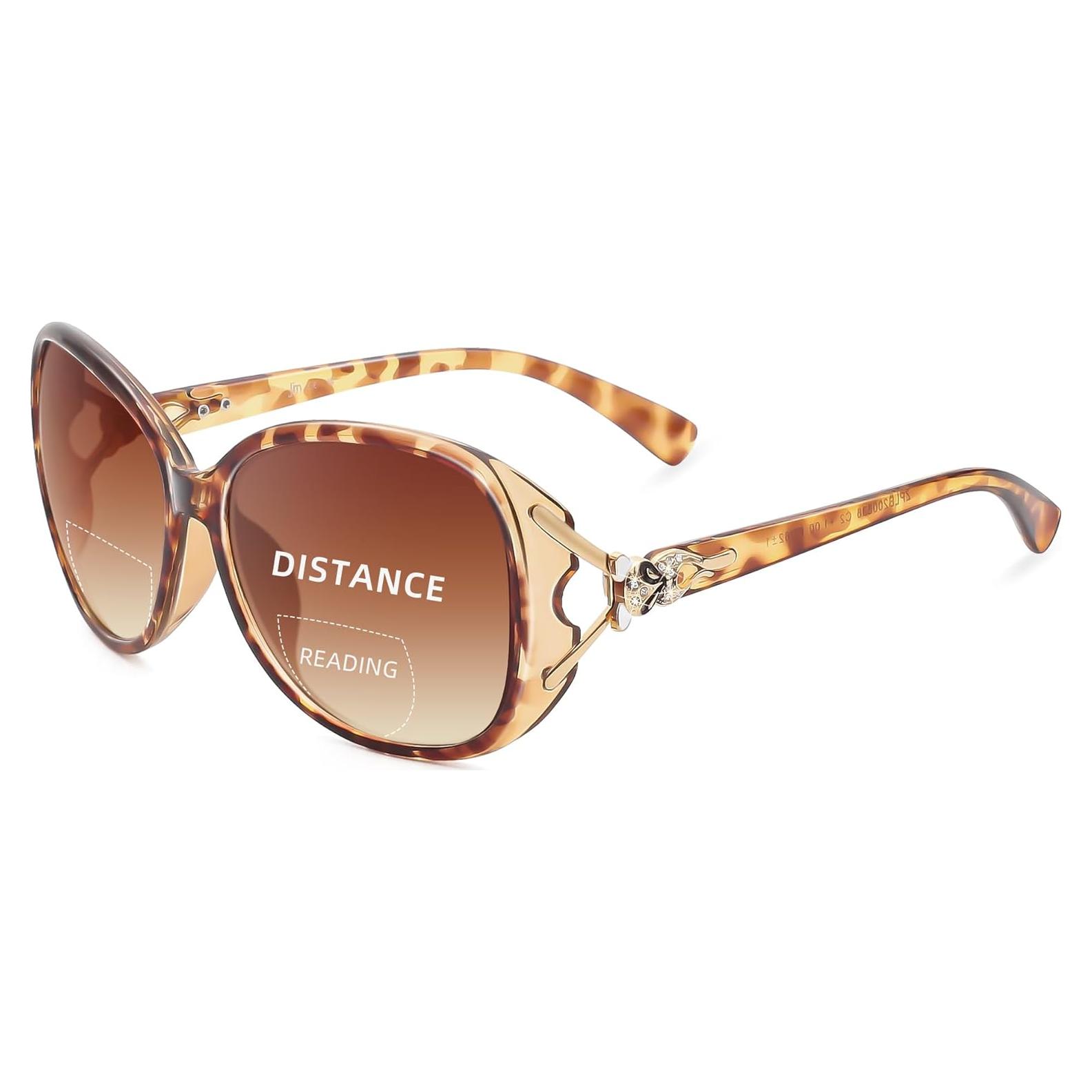 Gafas de Sol Bifocales JM Tortuga +0.0 Protección UV400