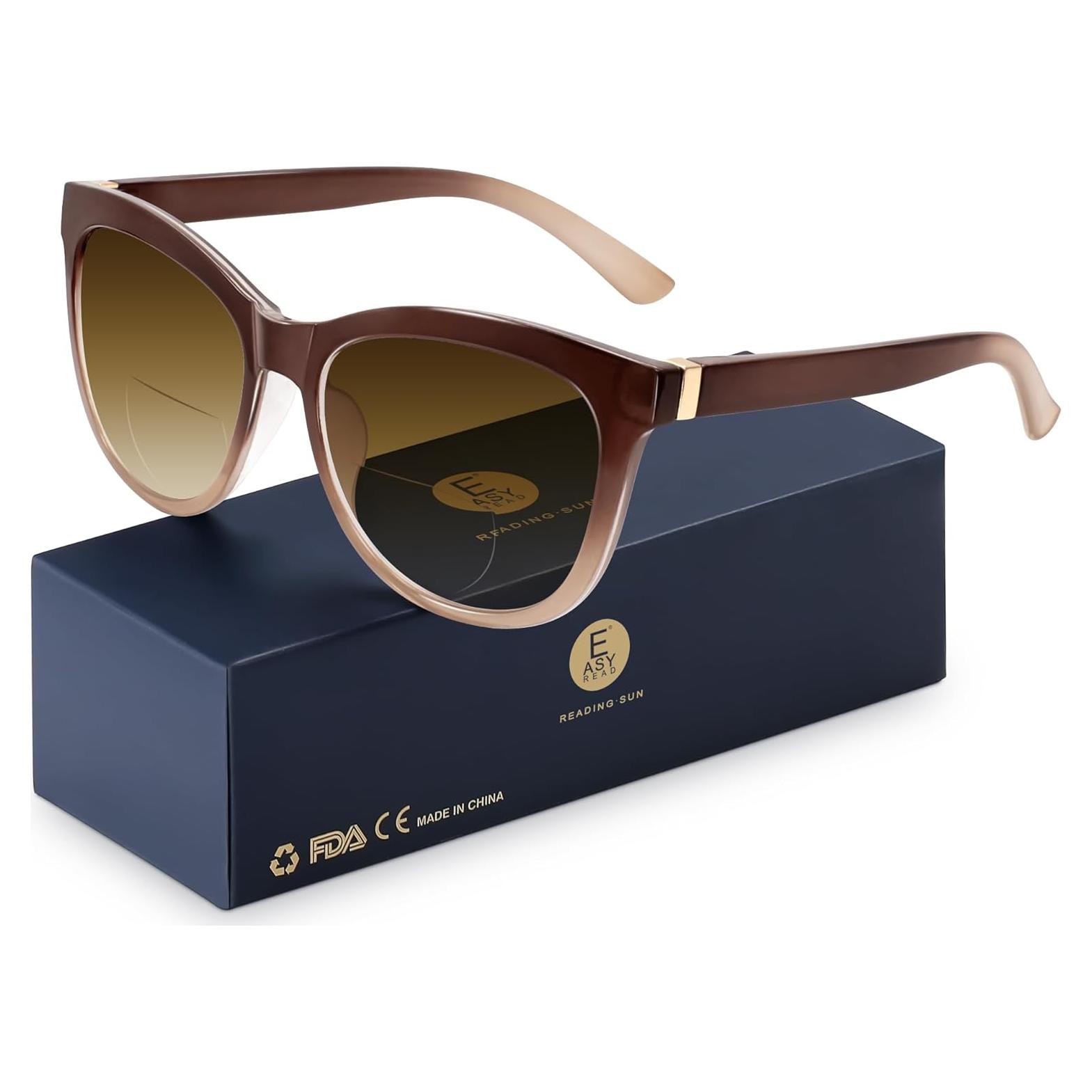 Gafas de Sol Bifocales EASY READ 1.5x UV400 Marrón